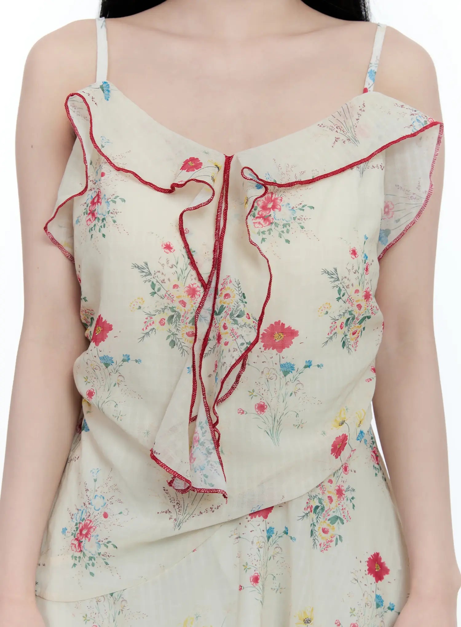 Floral Asymmetrical Dress CG501