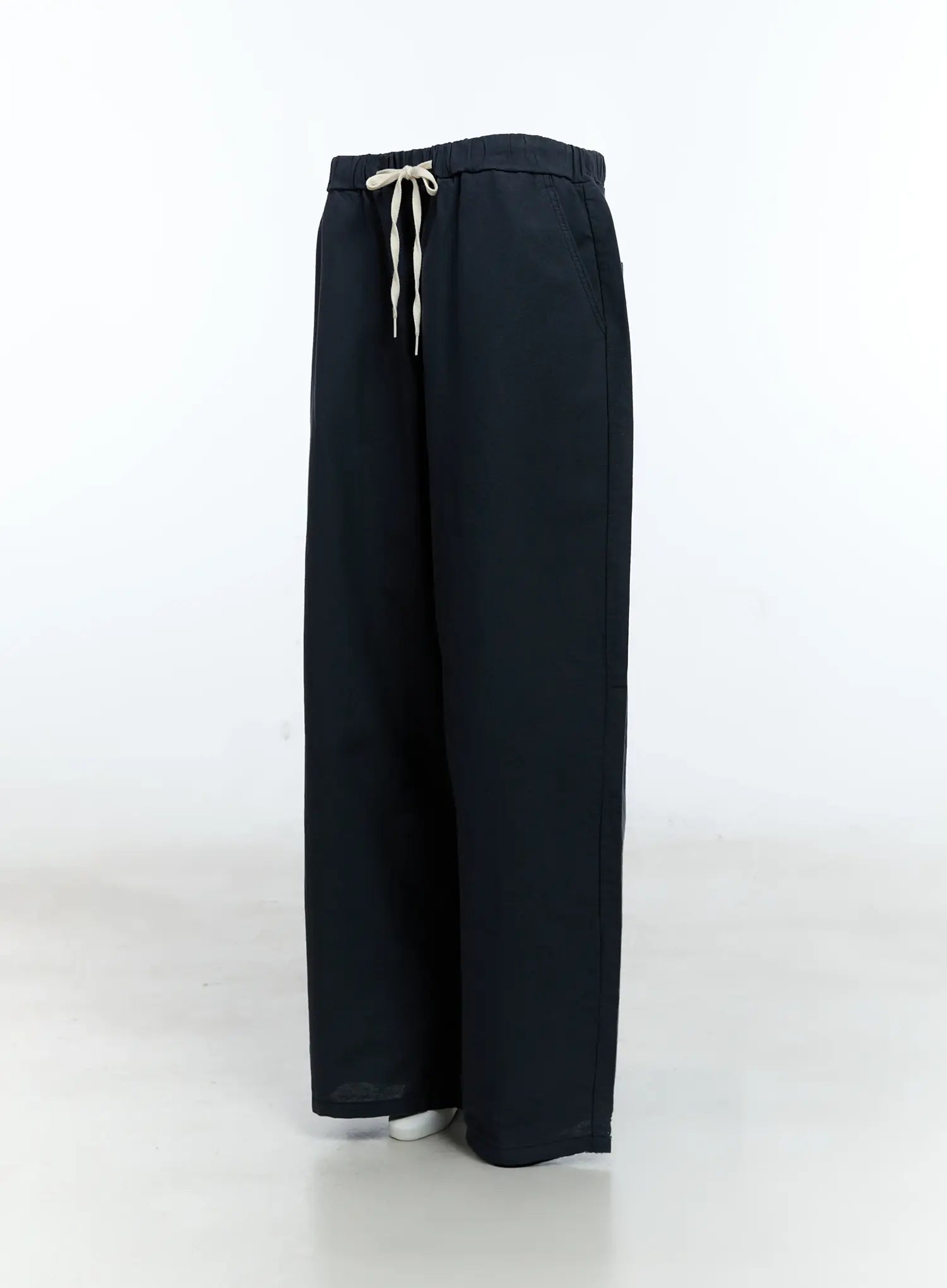 Men's Wide-Leg Cotton Pants IG512