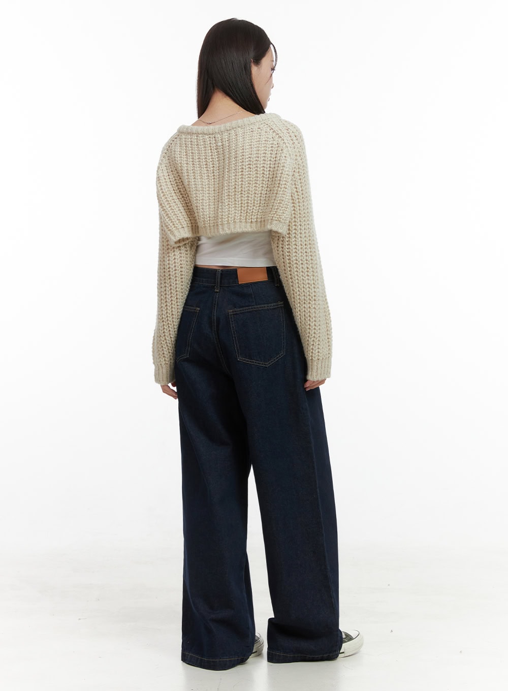 Stringed Hollow Bolero Cardigan OO416