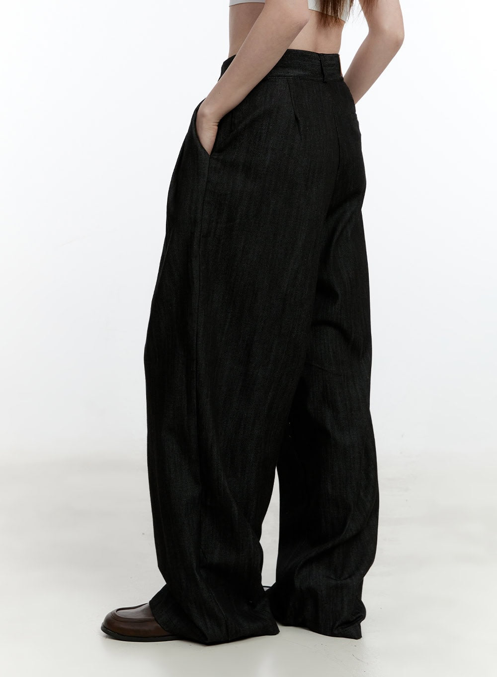 Paula Pintuck Wide-Leg Jeans CM521