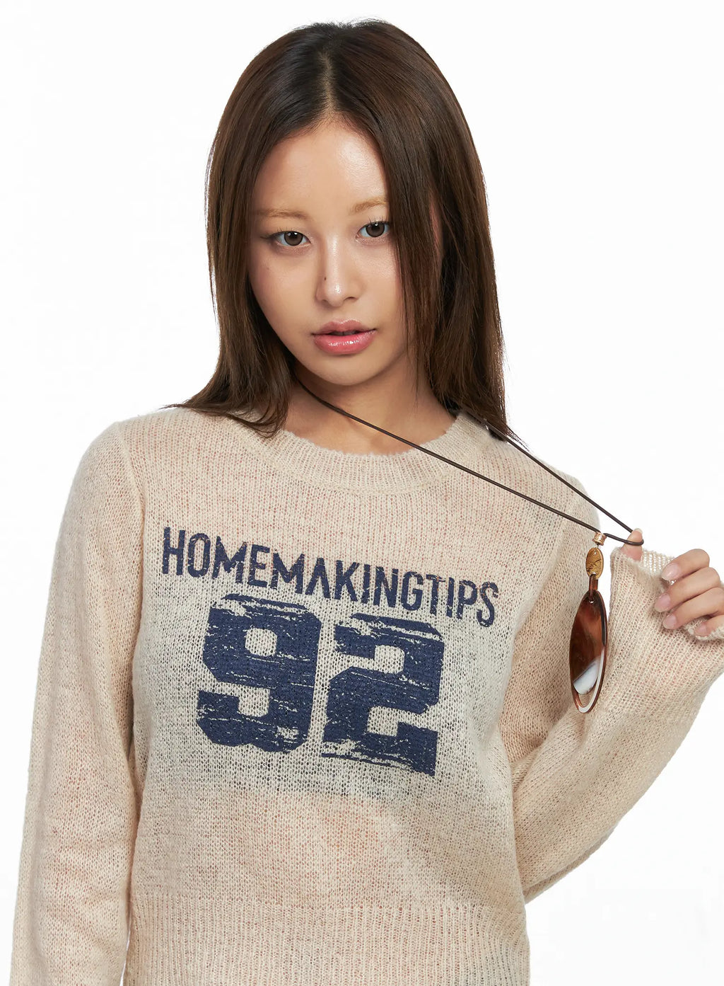 Large Pendant Long Necklace CO513