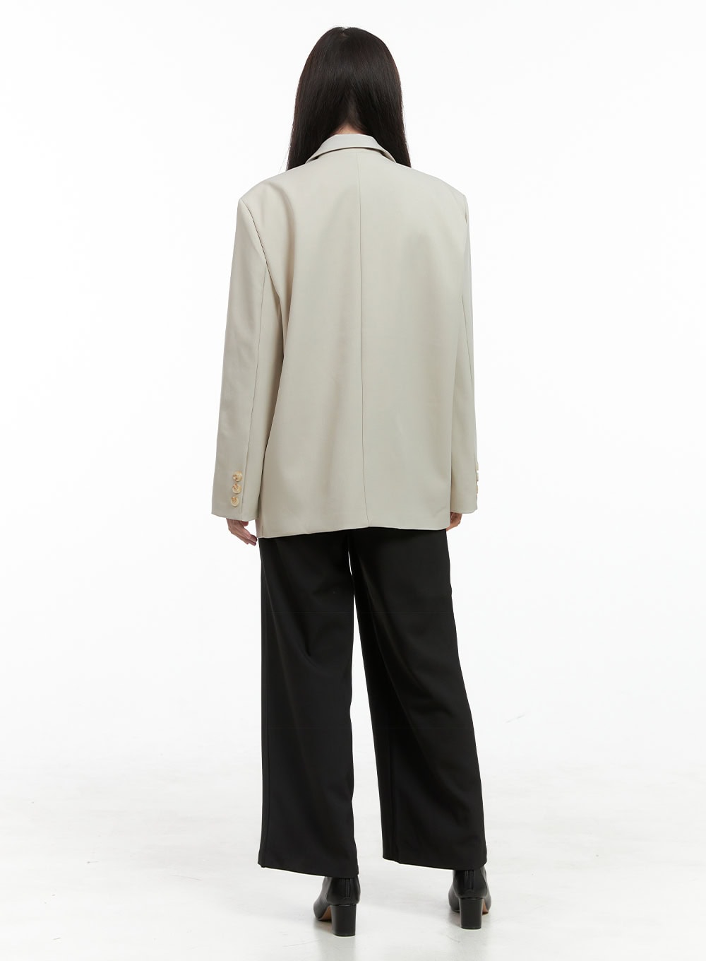 Banded Wide Leg Pants OG416