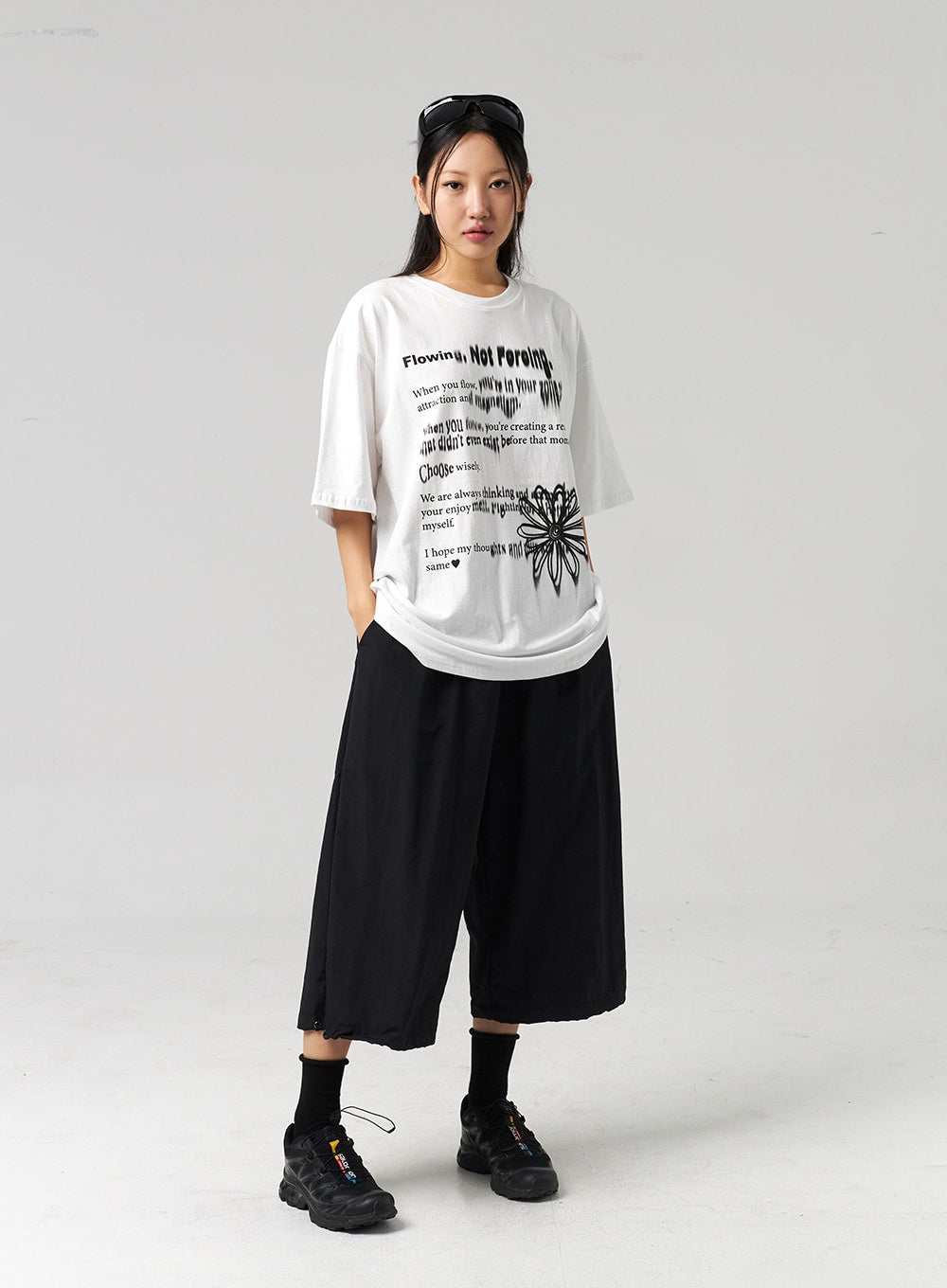 Graphic Oversized Tee CL307