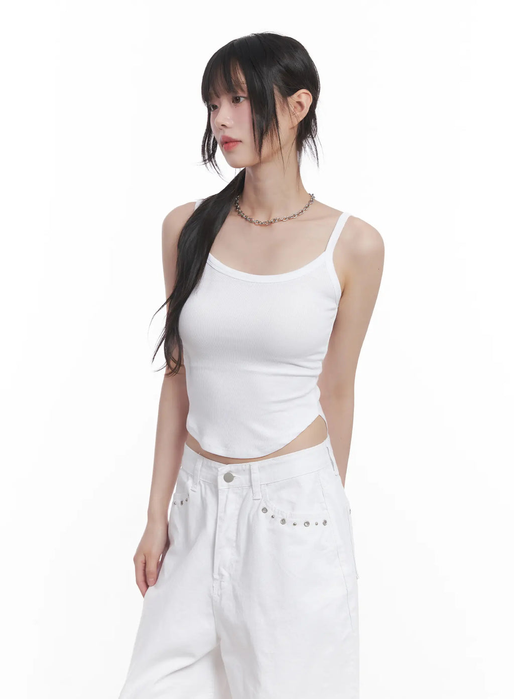 U-Neck Crop Cami Top CU520