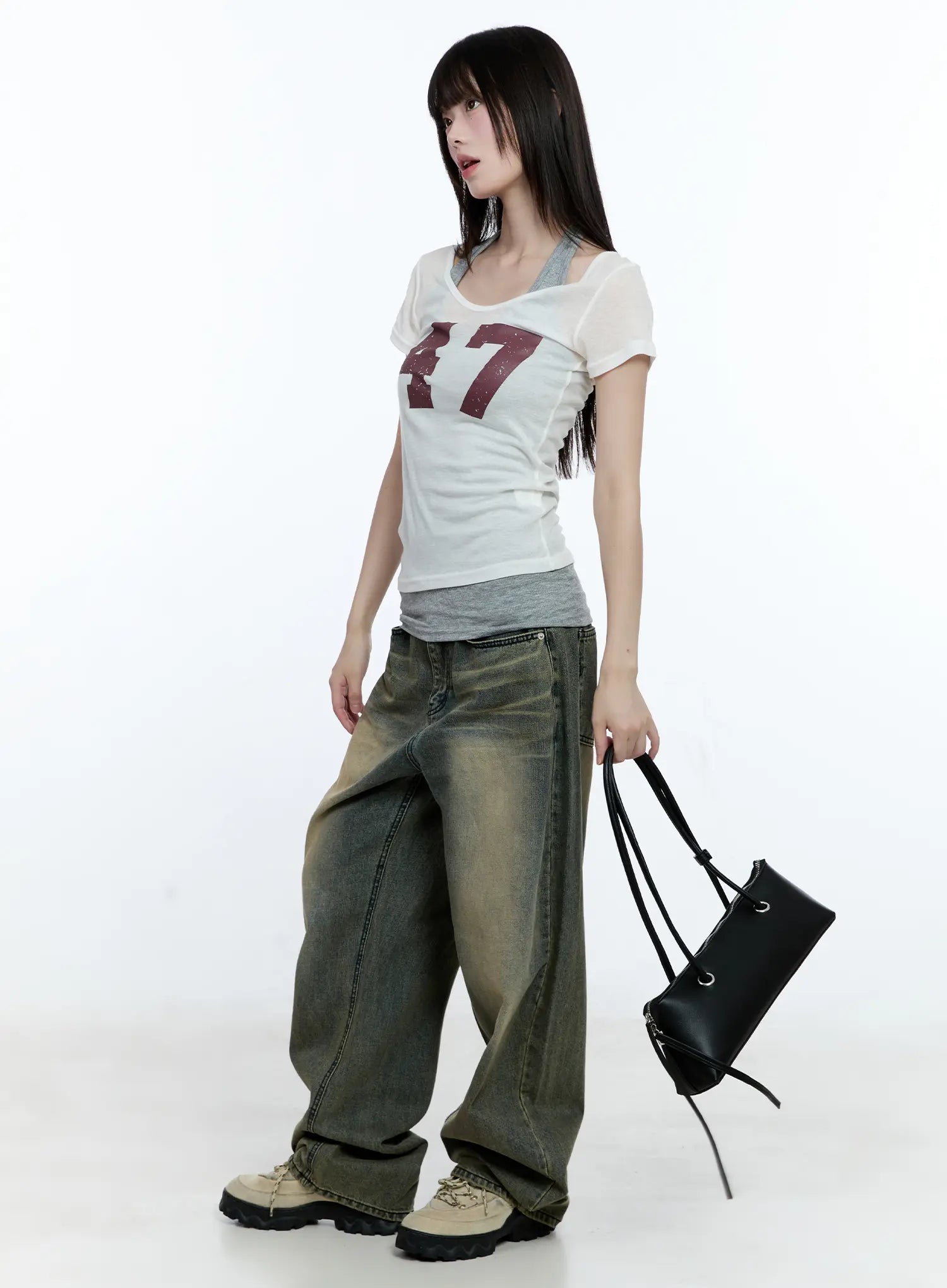 47 Graphic Loose-Fit T-Shirt CG507