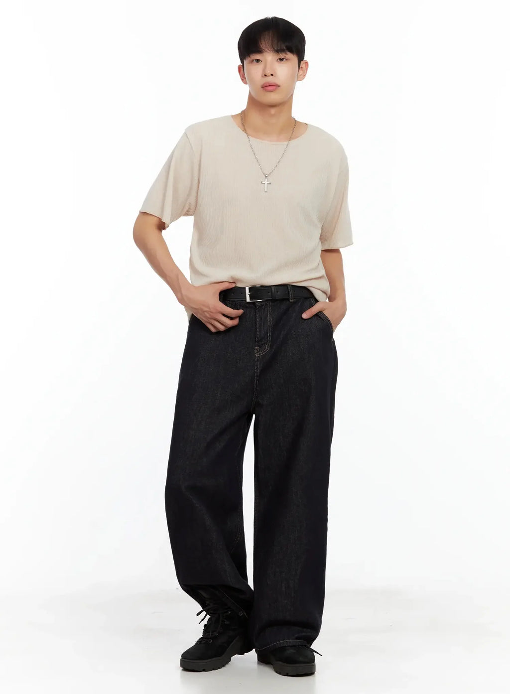 Men's Knit Short-Sleeve Tee IL516