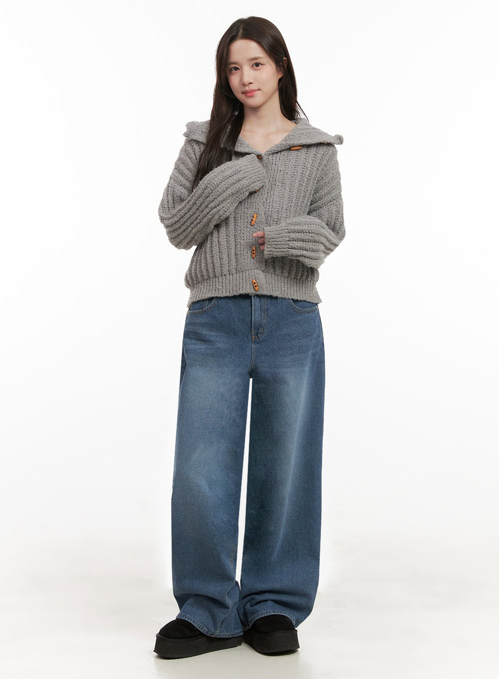 Destiny Wide-Leg Jeans IJ510