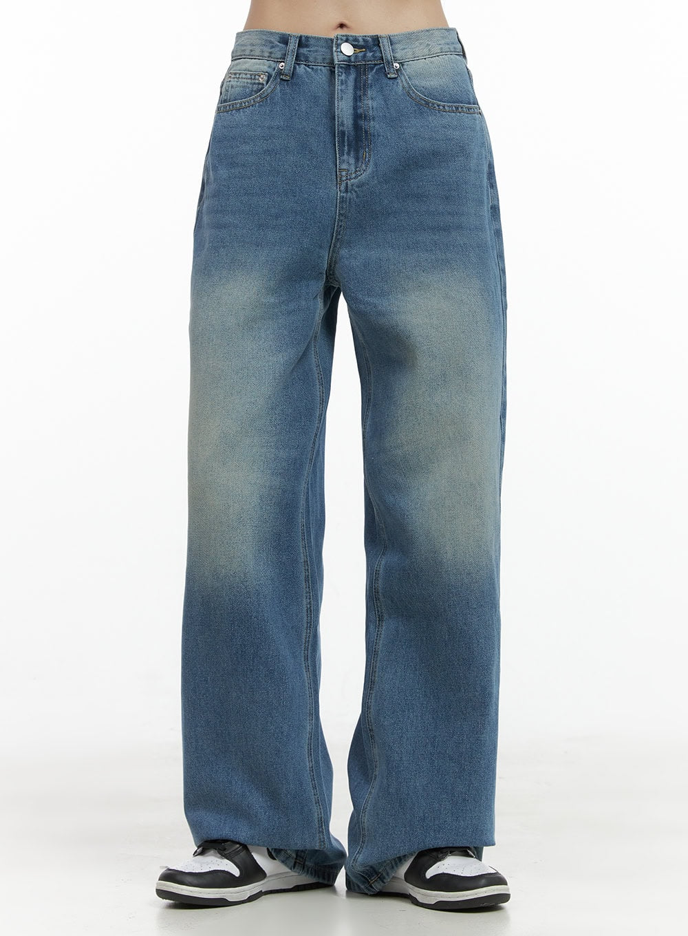 Paige Wide Fit Denim Jeans OO401