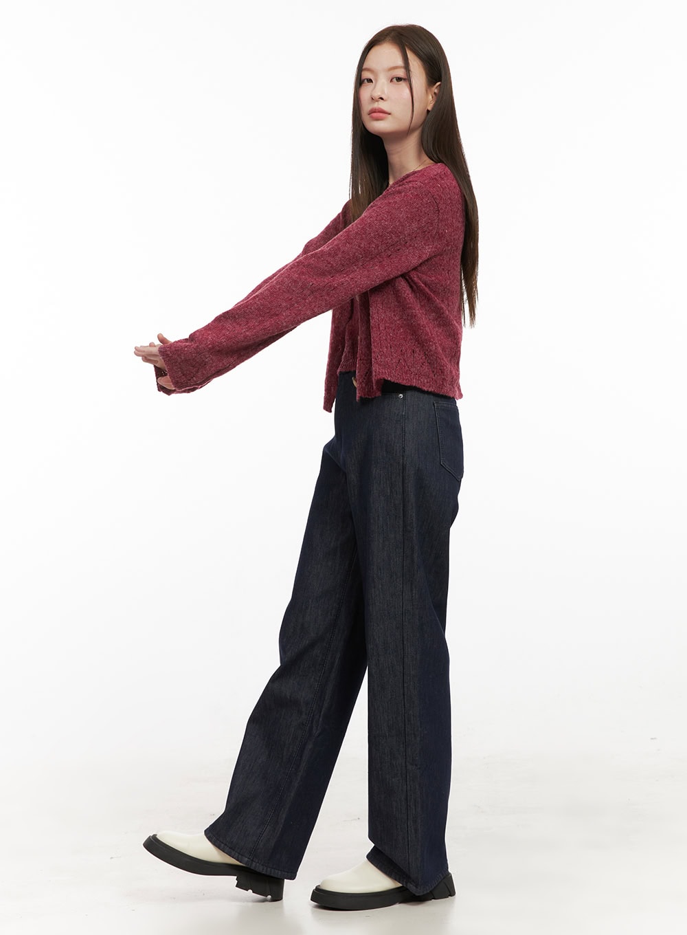 Soft Touch Buttoned Cardigan & Cami Set OD412