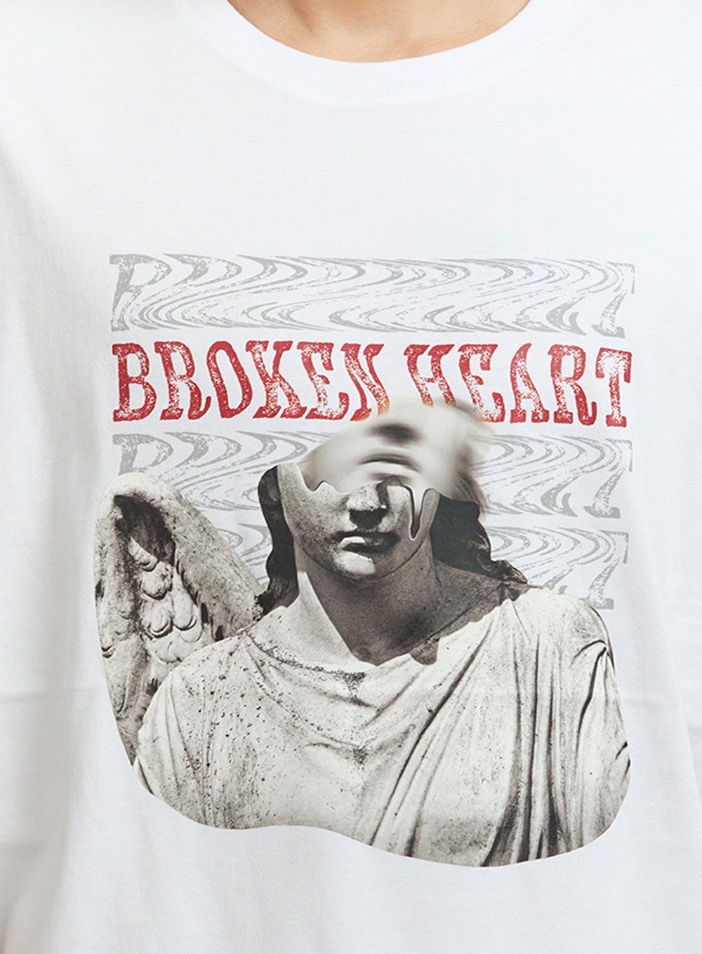 Men's Oversized Graphic Cotton T-Shirt IL412