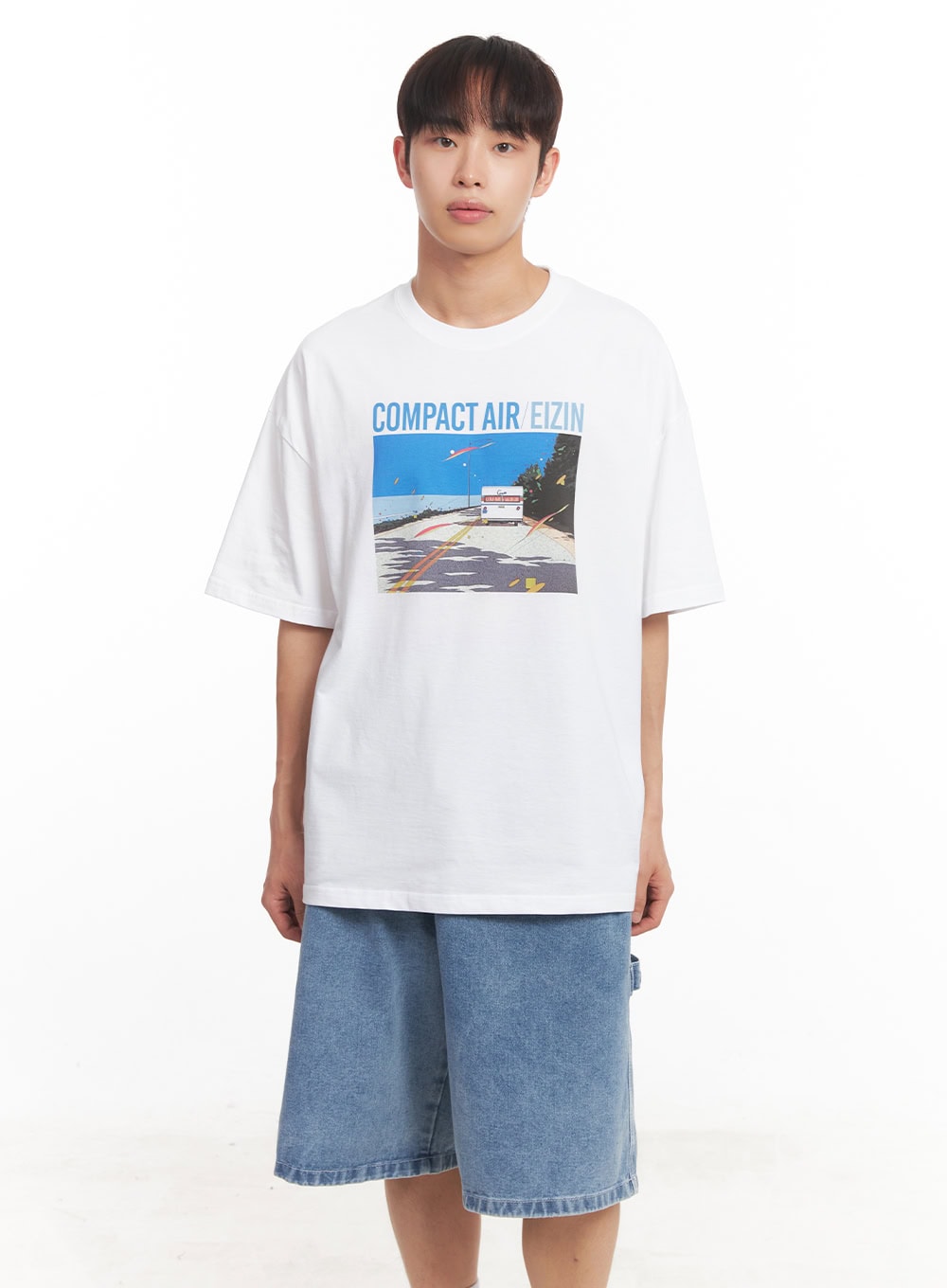 Men's Graphic Print T-Shirt IA521