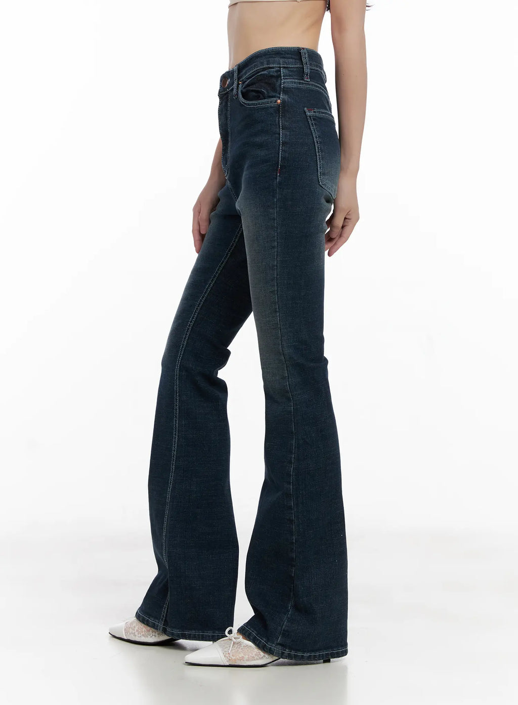 Juli High Waist Bootcut Jeans CG519