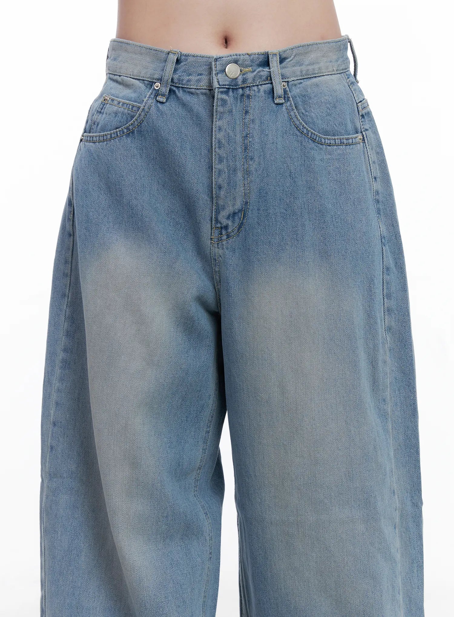 Han Faded Baggy Jeans CS519