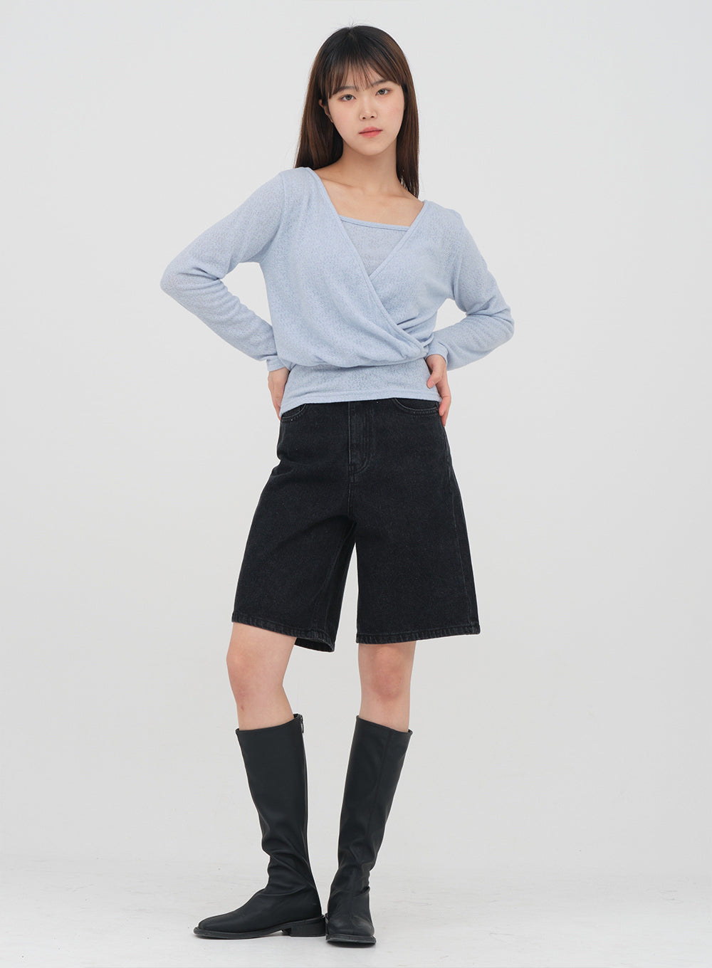 Wrap Knit and Cami Set #OU-A2412017