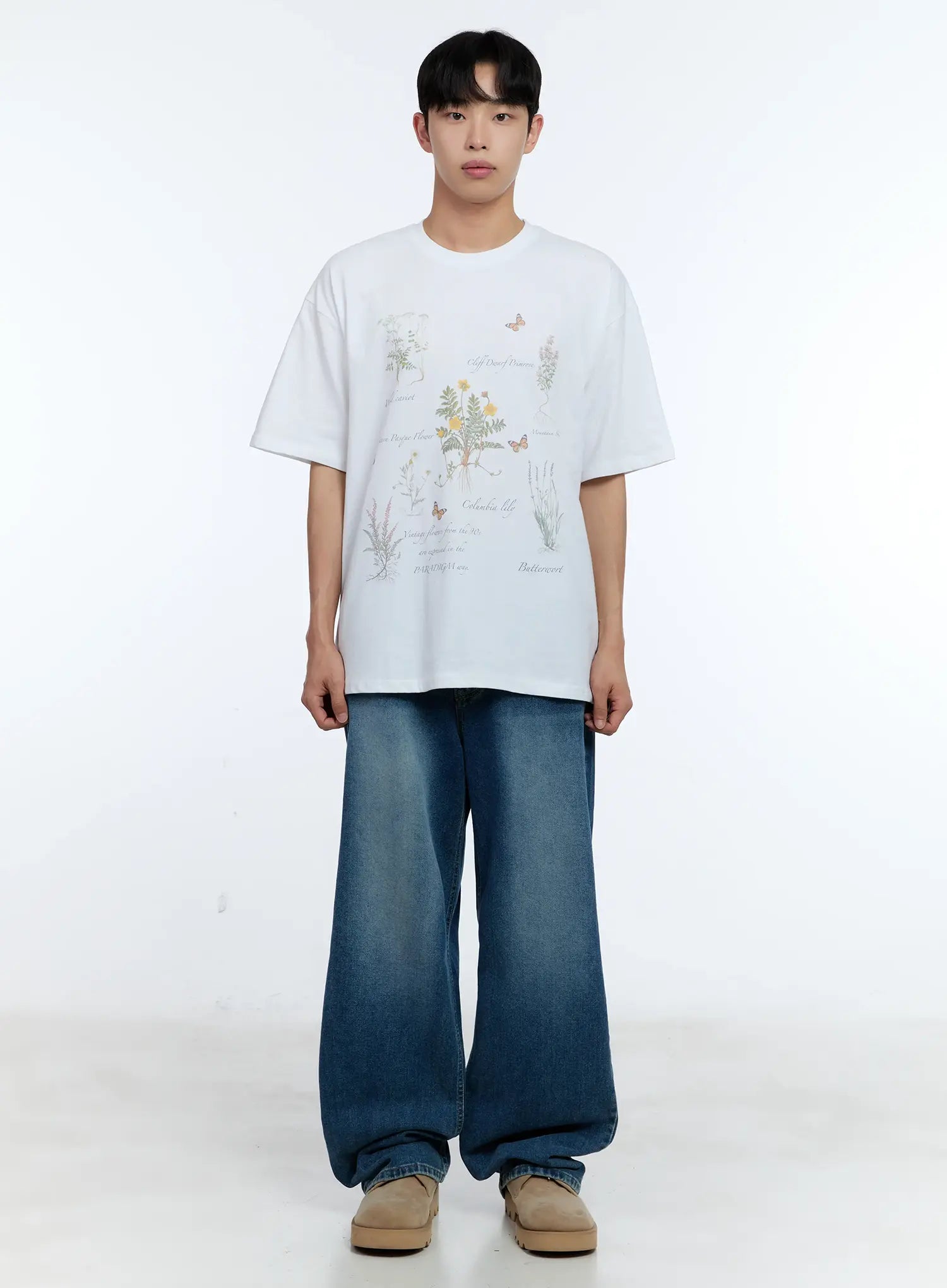 Men's Floral Summer Tee IL515