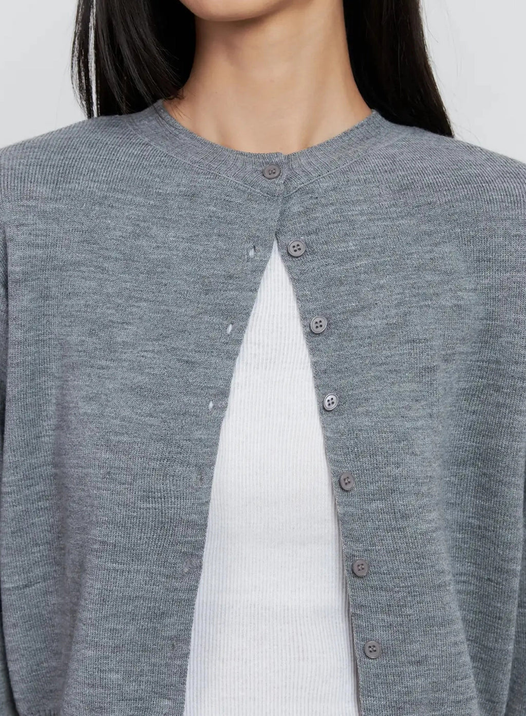 Classic Button-up Cardigan IS515