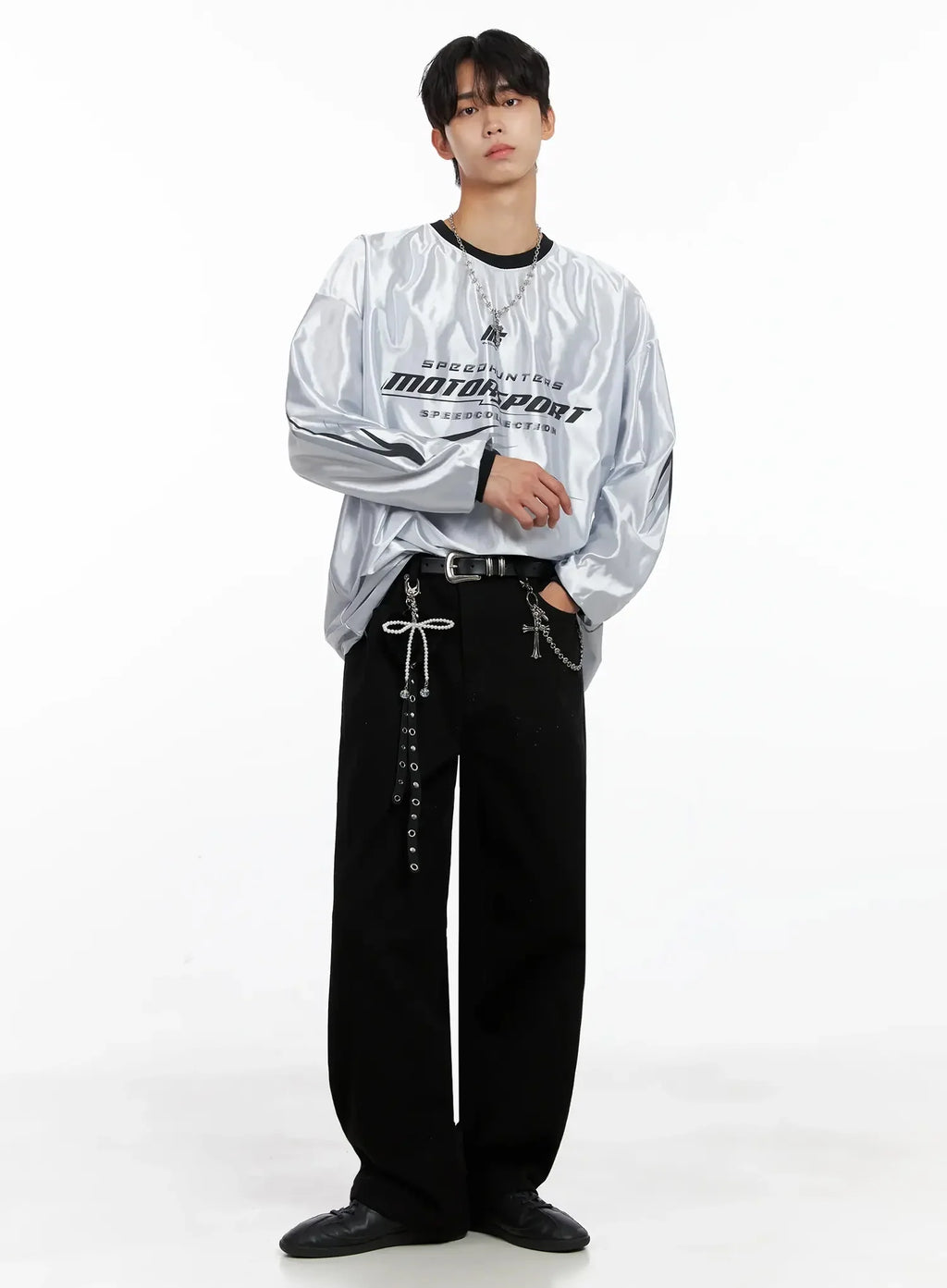 Men's Classic Wide Pants IO517