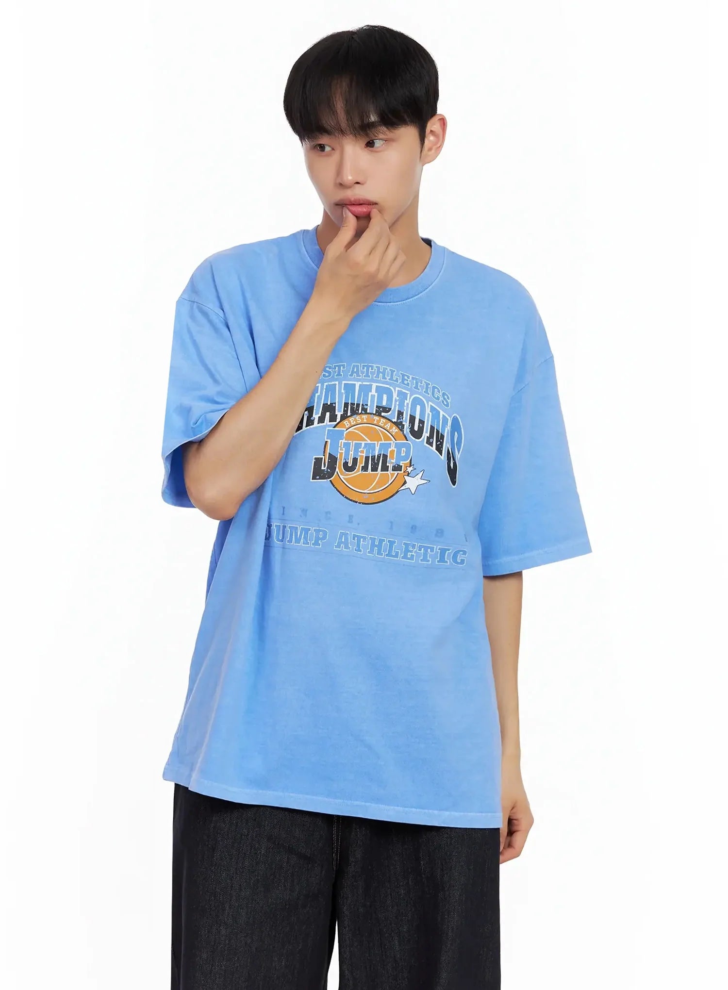 Men's Sporty Graphic T-Shirt IL516