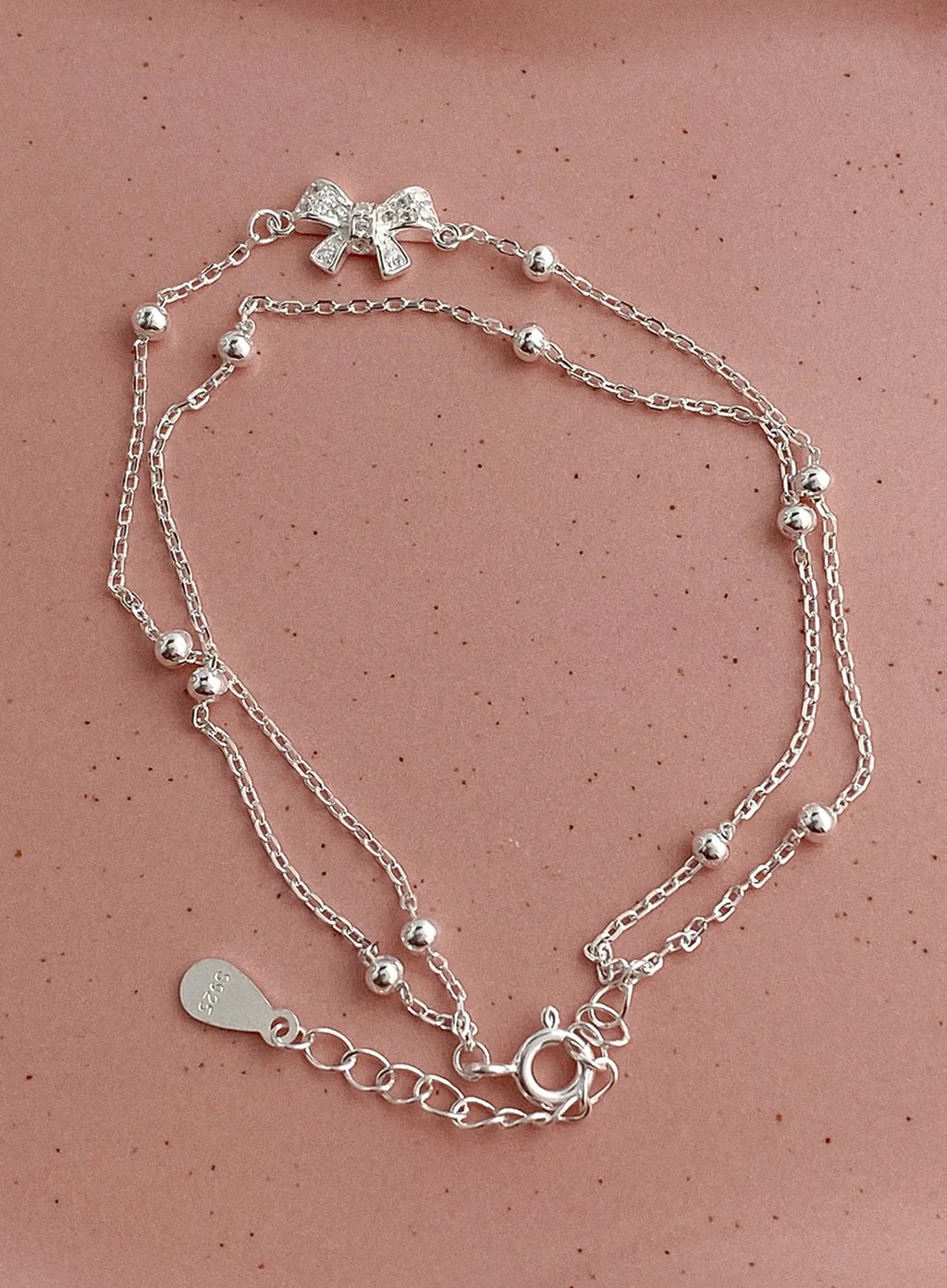 Highsmith Ribbon Accent Chain Bracelet IU506