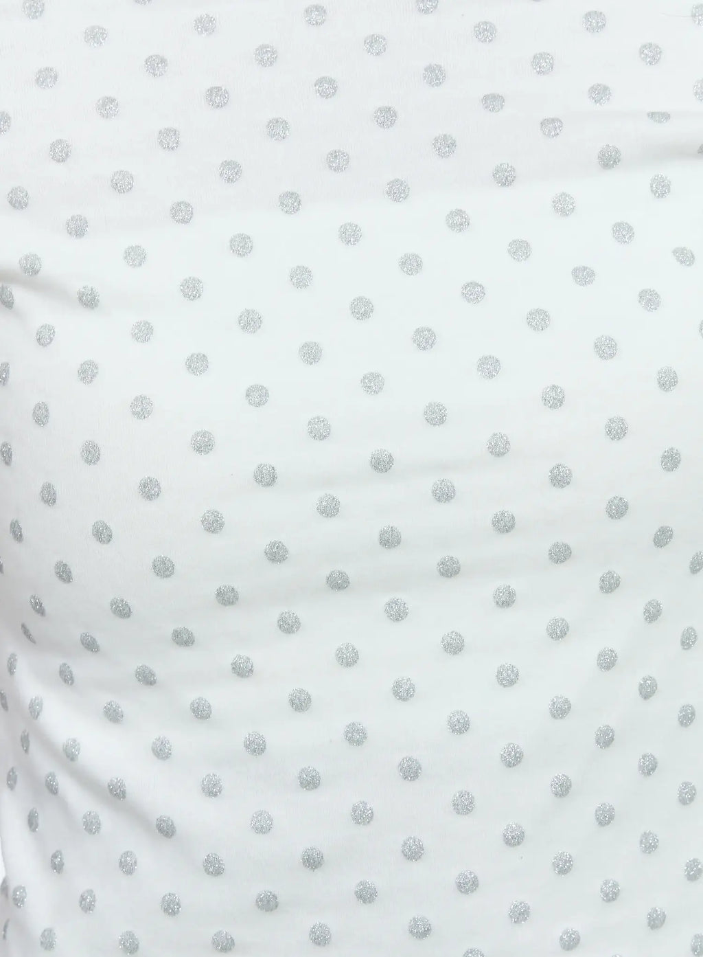 Polka-Dot Off-Shoulder Tee CG511