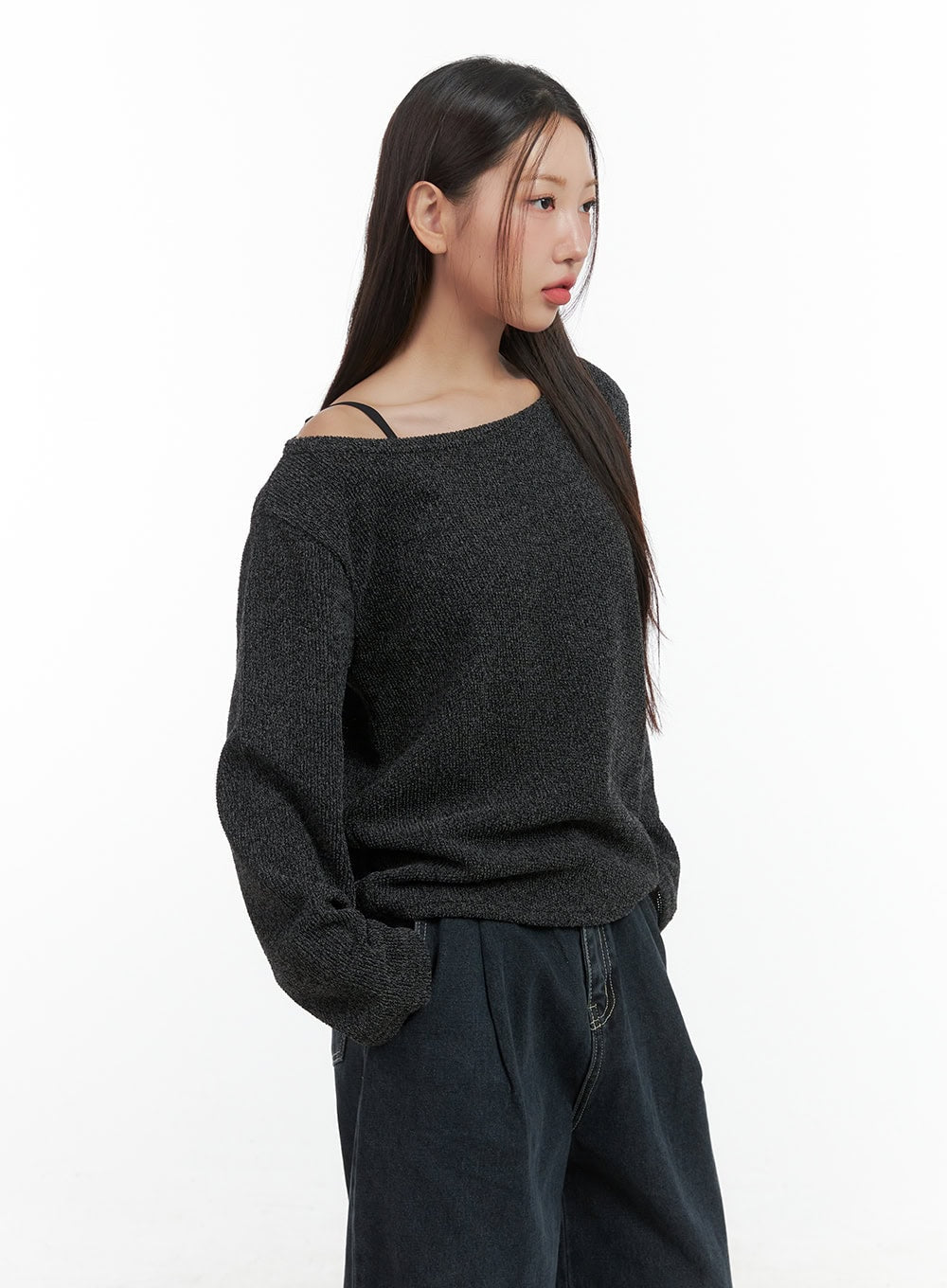 Comfy Loose Fit Off Shoulder Shirt CO417