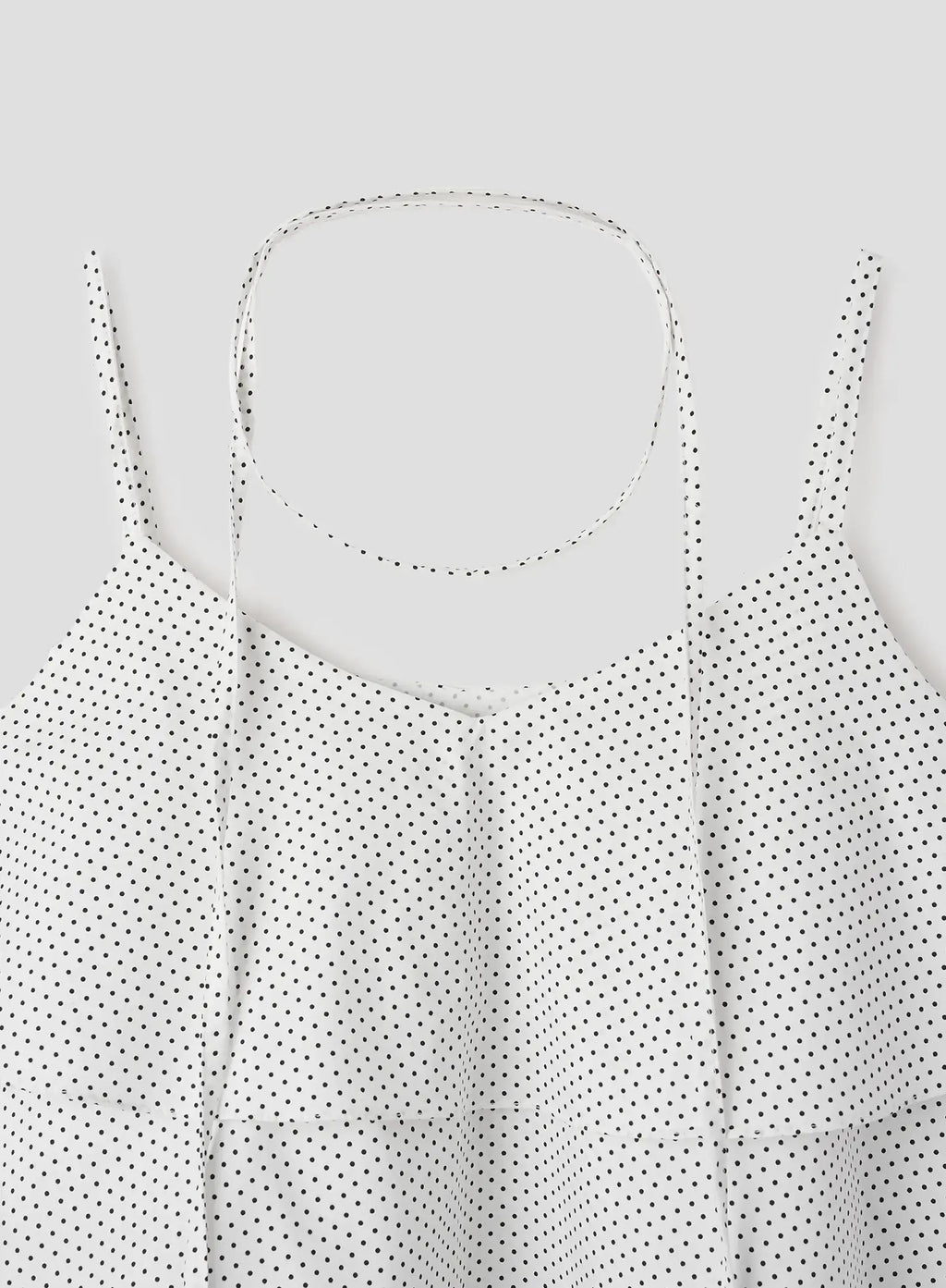 Polka Dot Ruffle Cami IU526