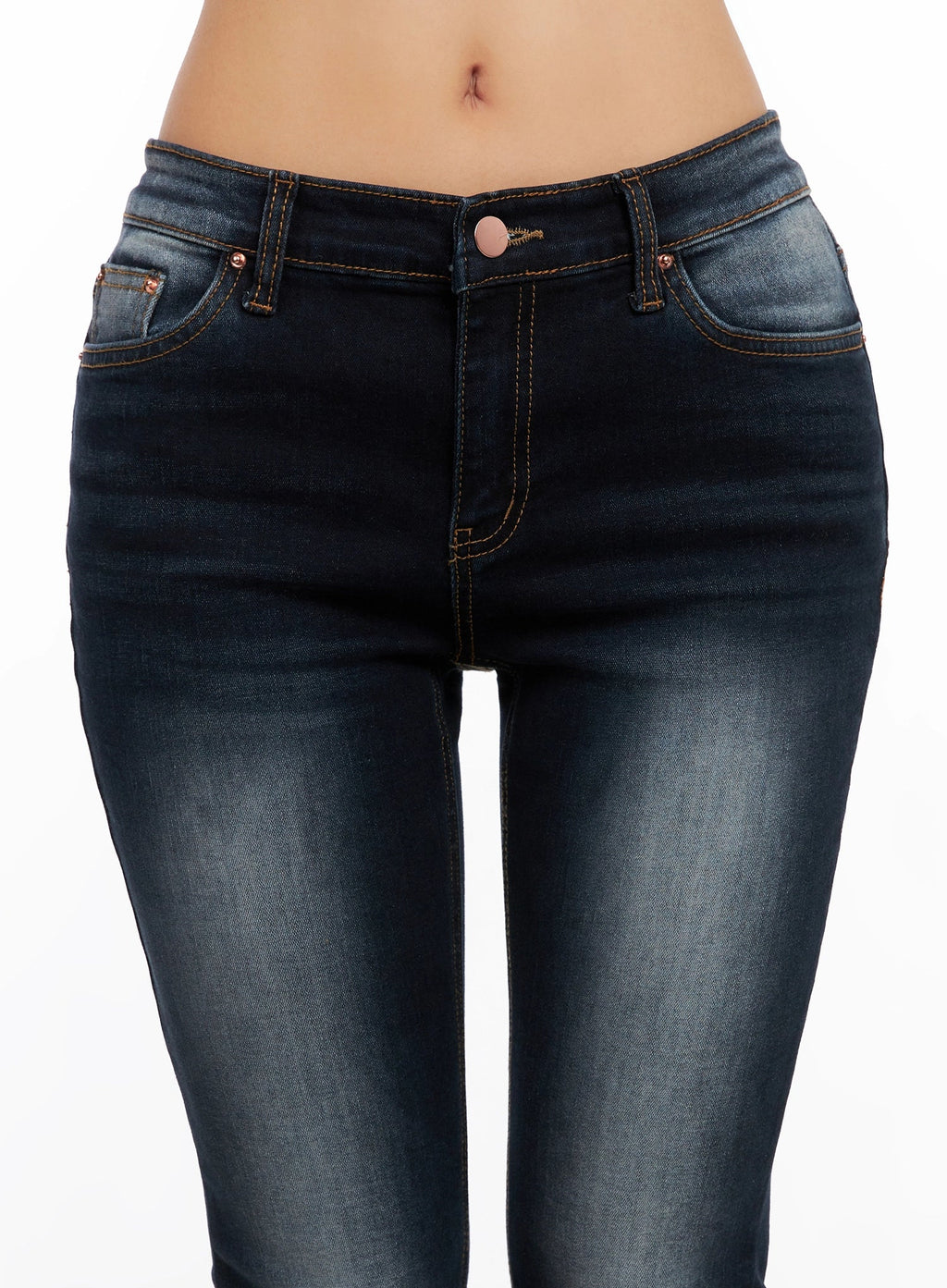 Aliyah Mid-Rise Flared Jeans IG528