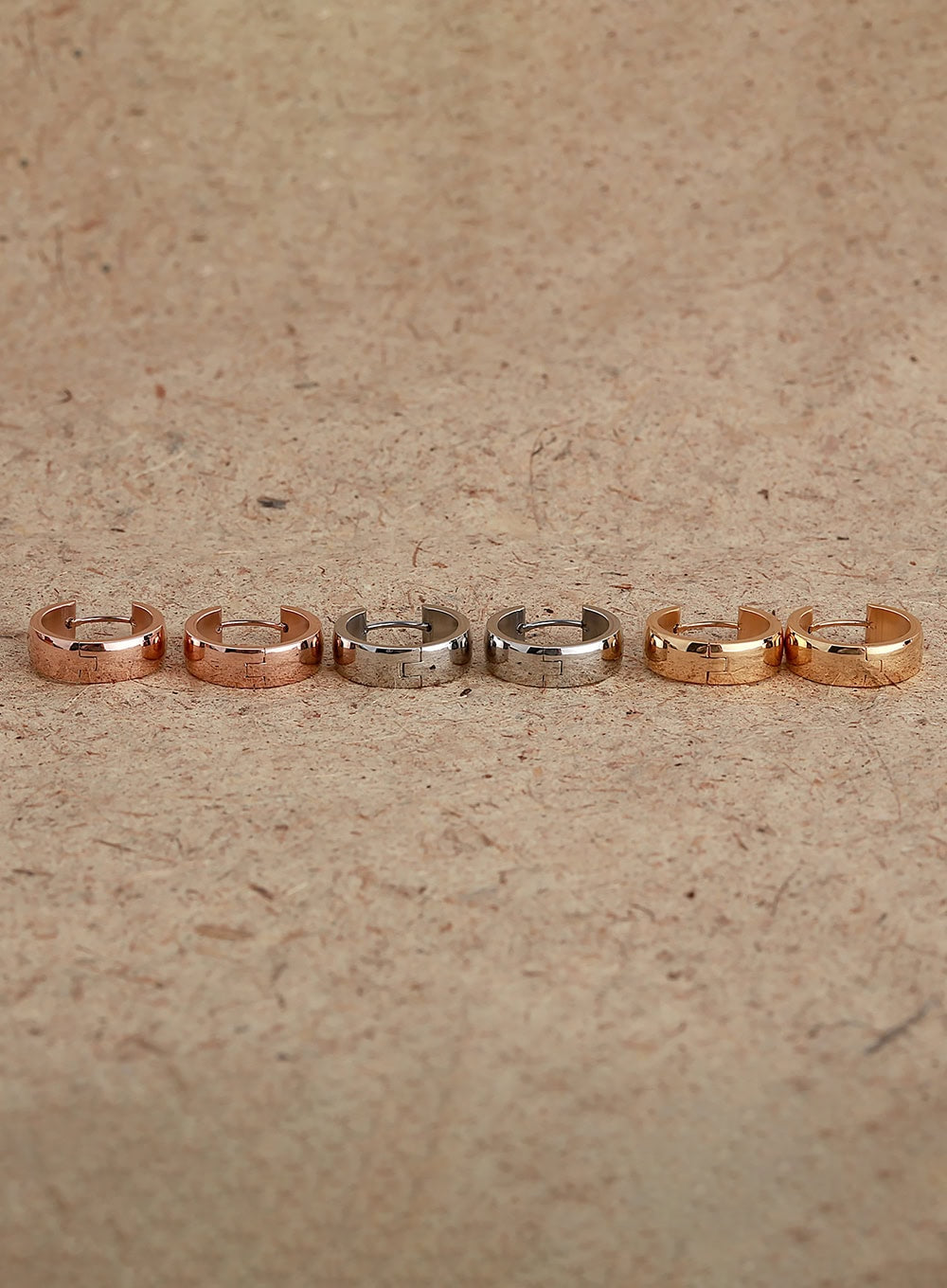 Bold Stealer Ring Earrings IL405