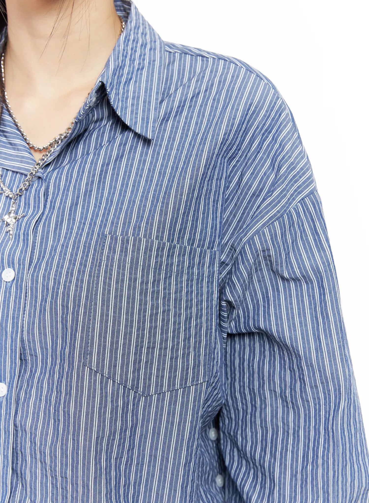 Relaxed Fit Button-up Shirt CC1109