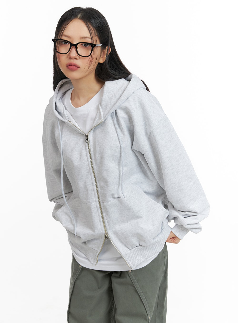 Drawstring Hoodie Jacket CM419
