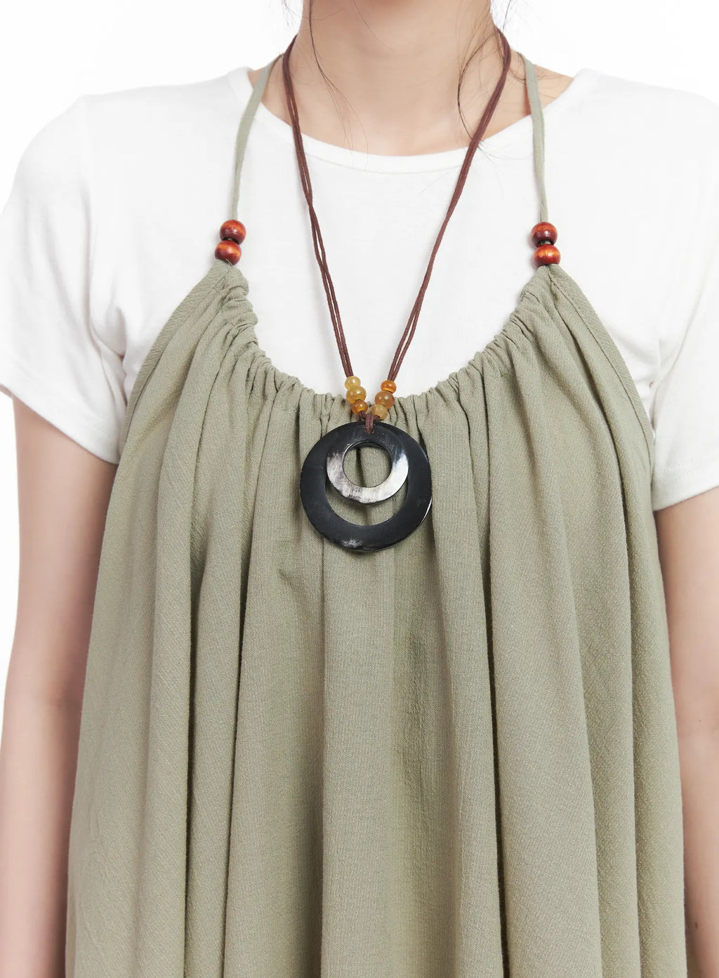 Boho Layered Pendant Necklace CU511