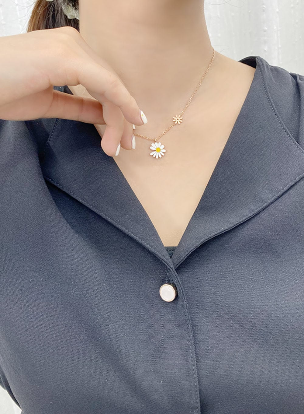 Daisy Fleabane Necklace IL403