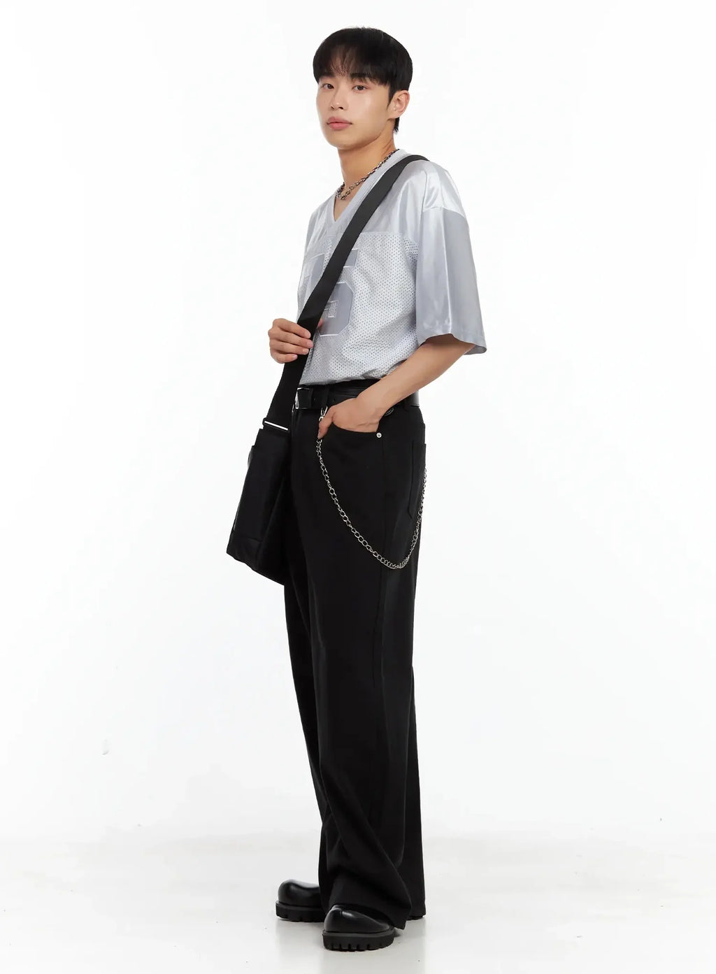 Men's Relaxed-Fit Cotton Pants IL516