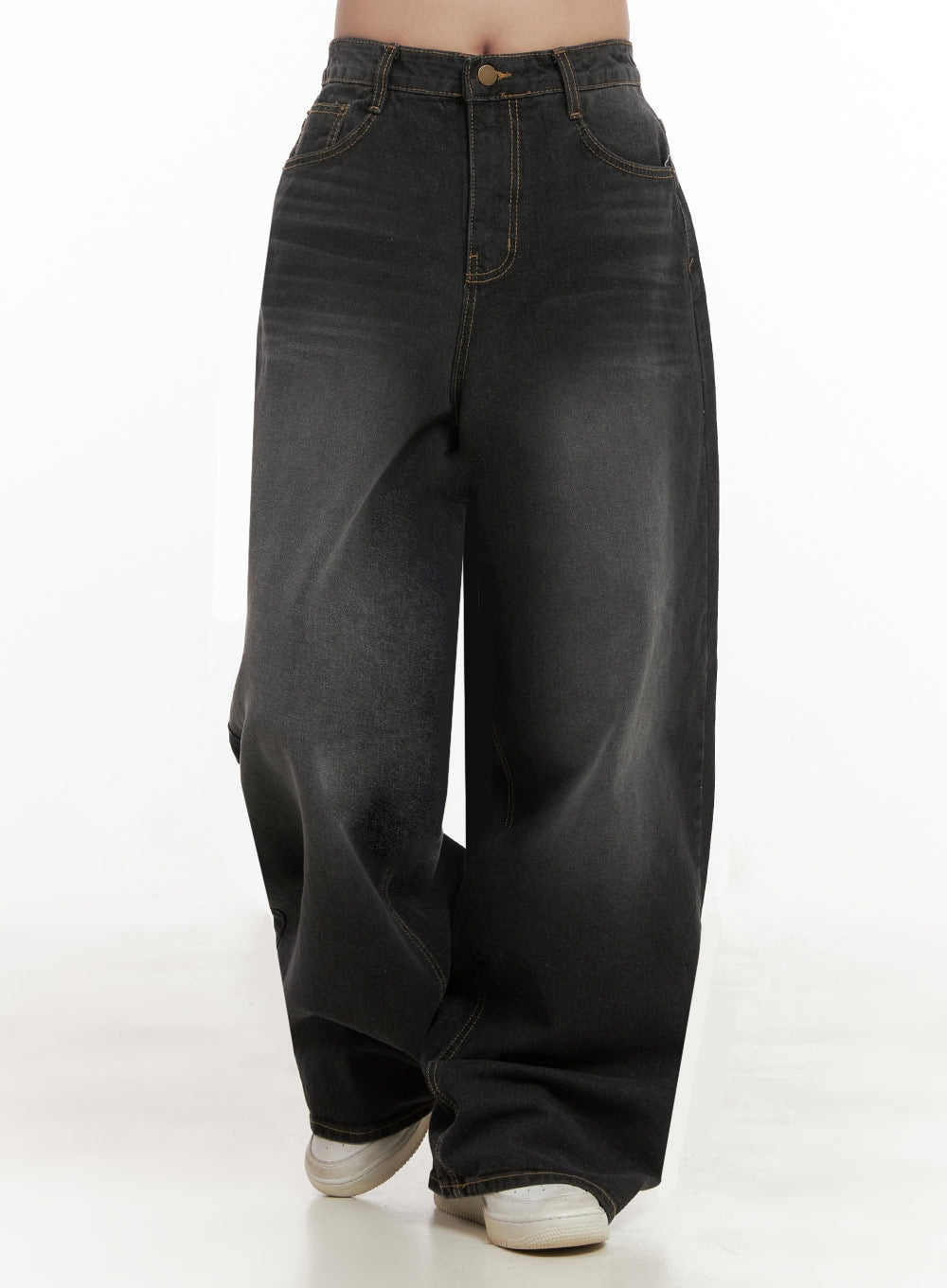 Christina Washed Baggy Jeans IJ510