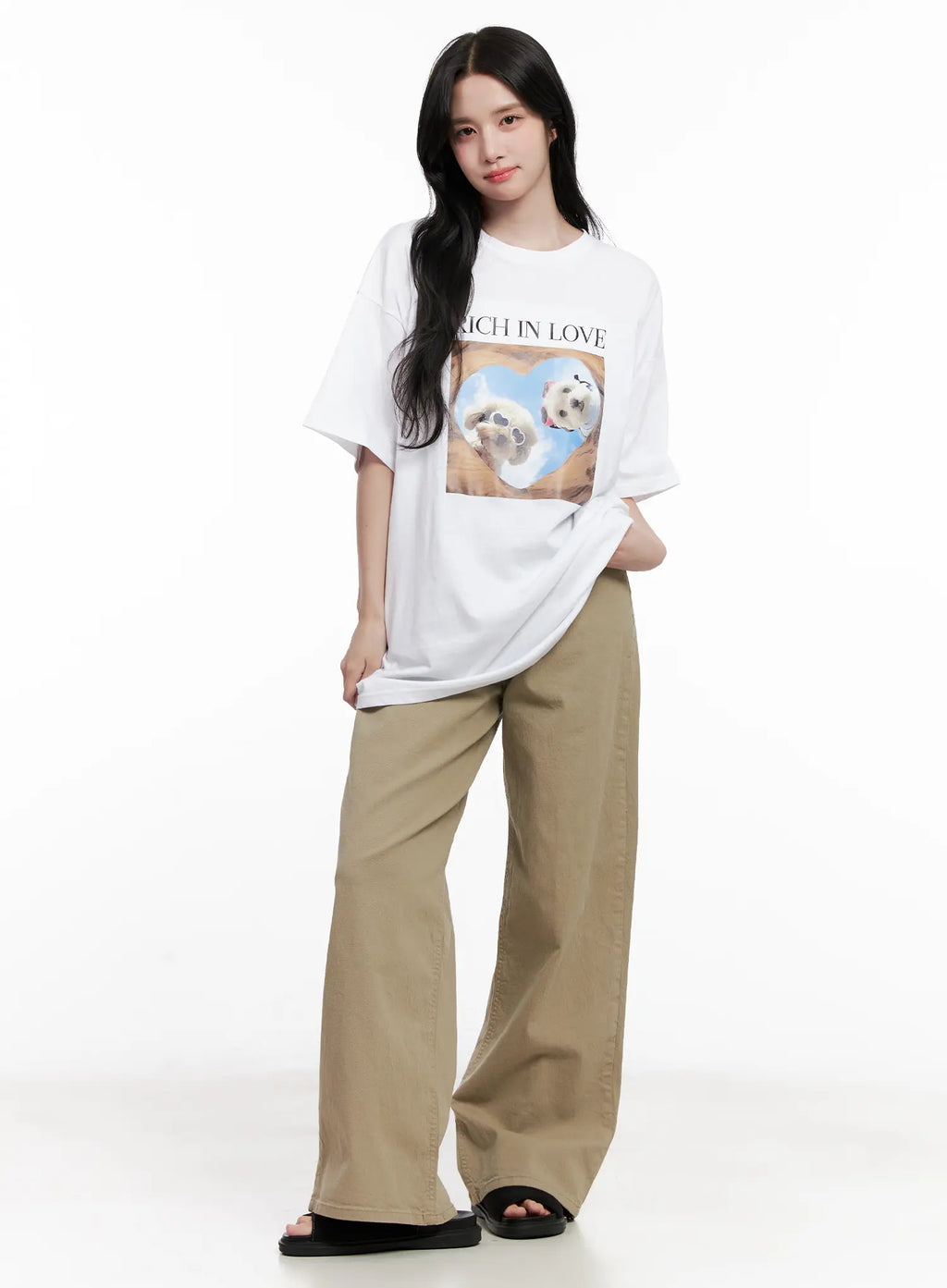 Oversized Graphic T-Shirt CL515