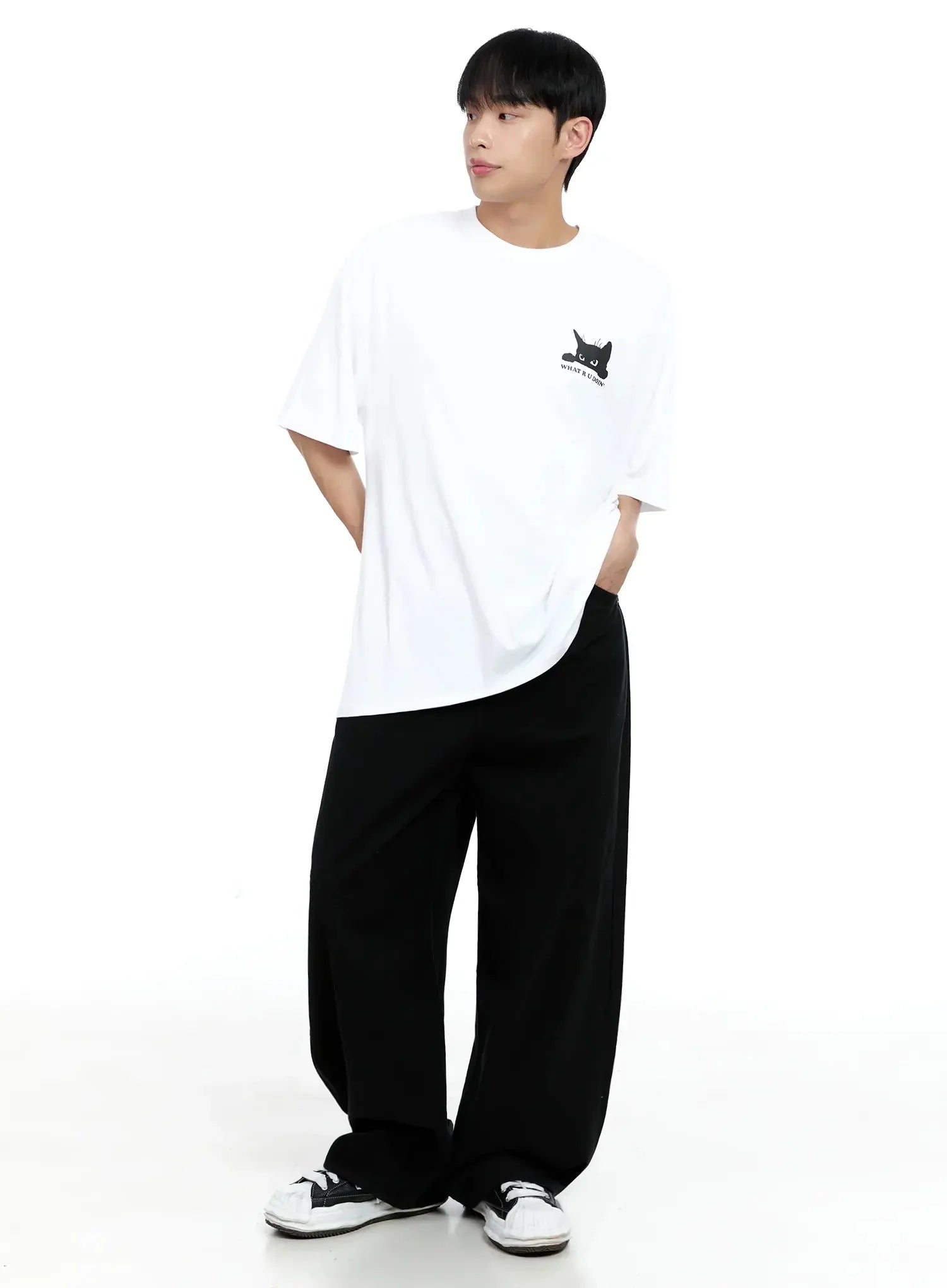 Men's Graphic Oversized T-shirt IG520