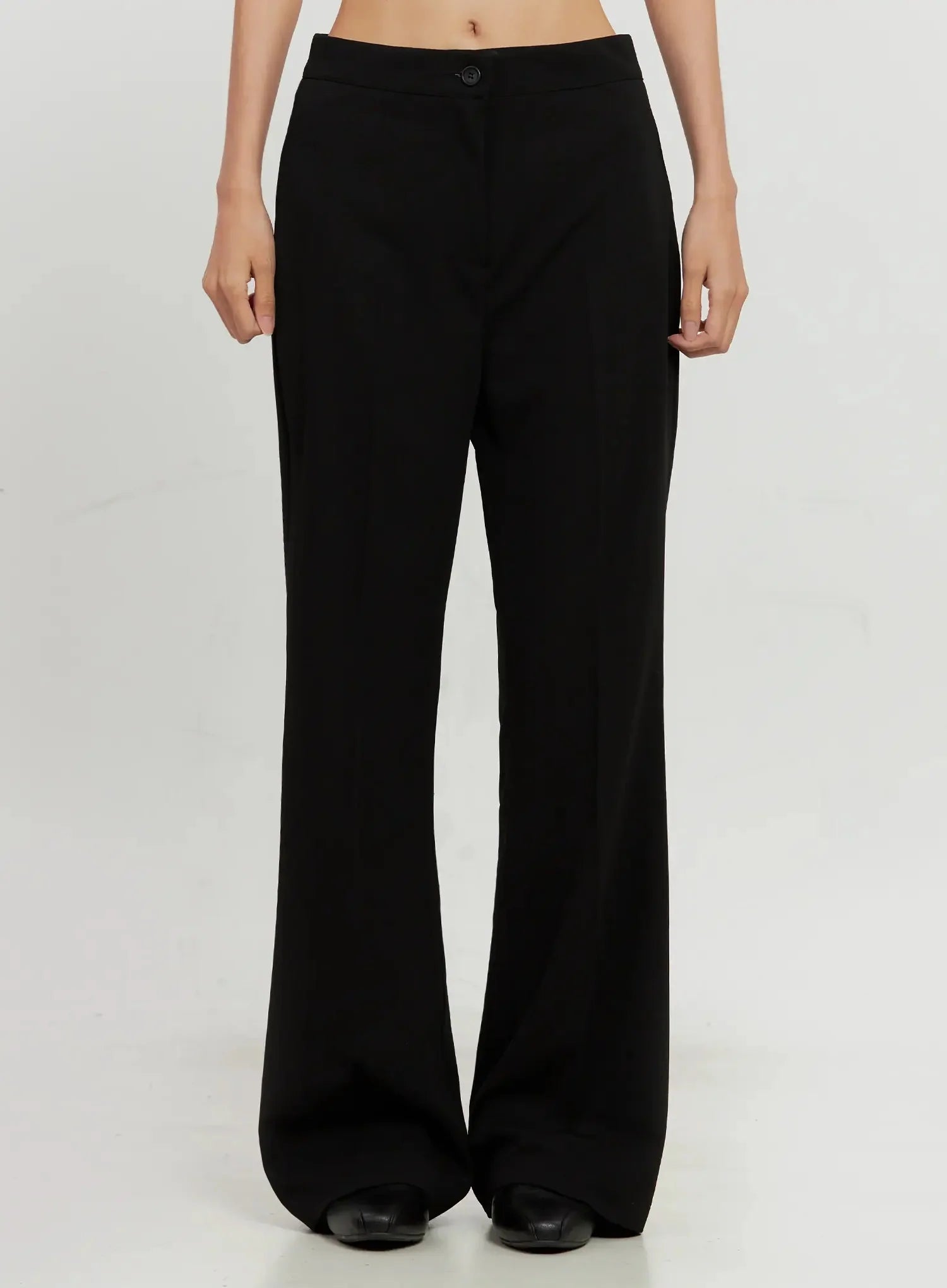 High-Waist Flare Trousers IL528