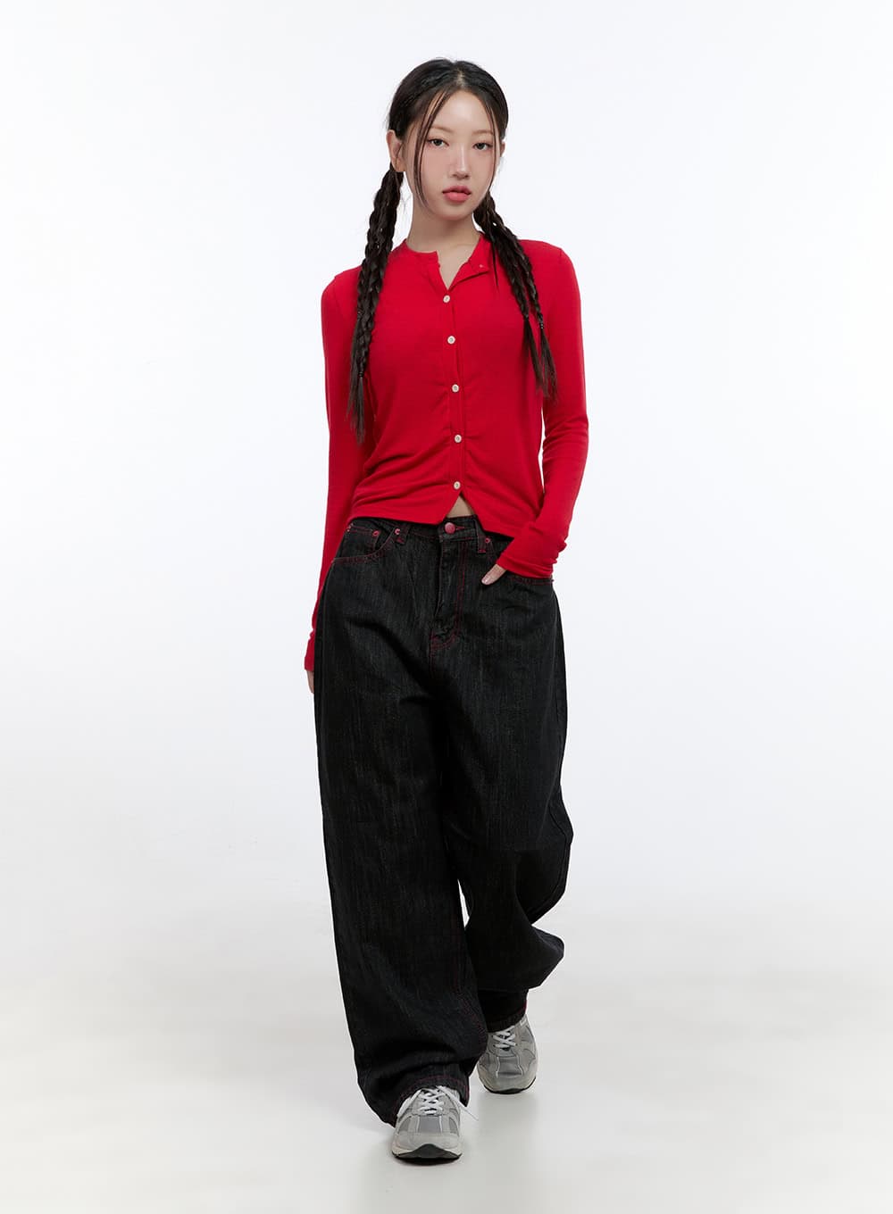 Opal Roomy Fit Wide Leg Denim CS410