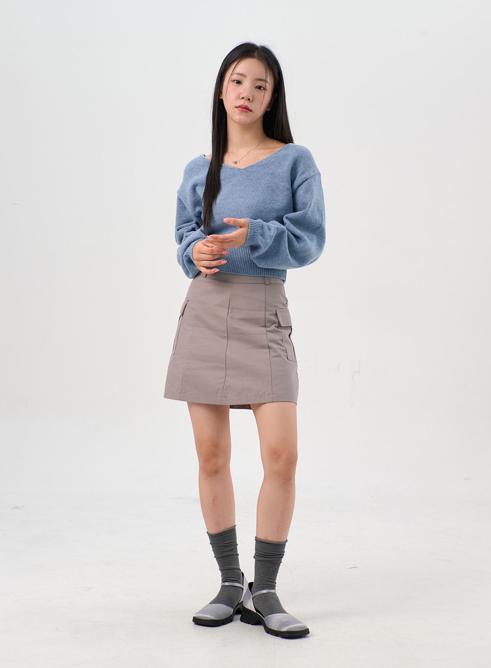 Cargo Mini Skirt OS302