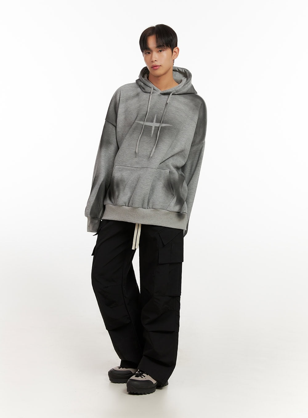 Men's Adjustable Waist Cargo Pants ID406