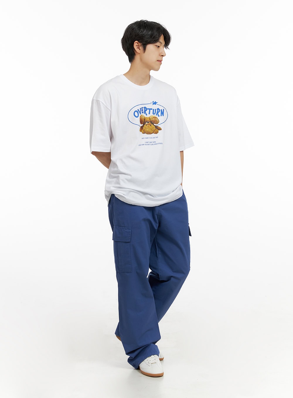 Men's Loose Fit Cargo Pants IG409