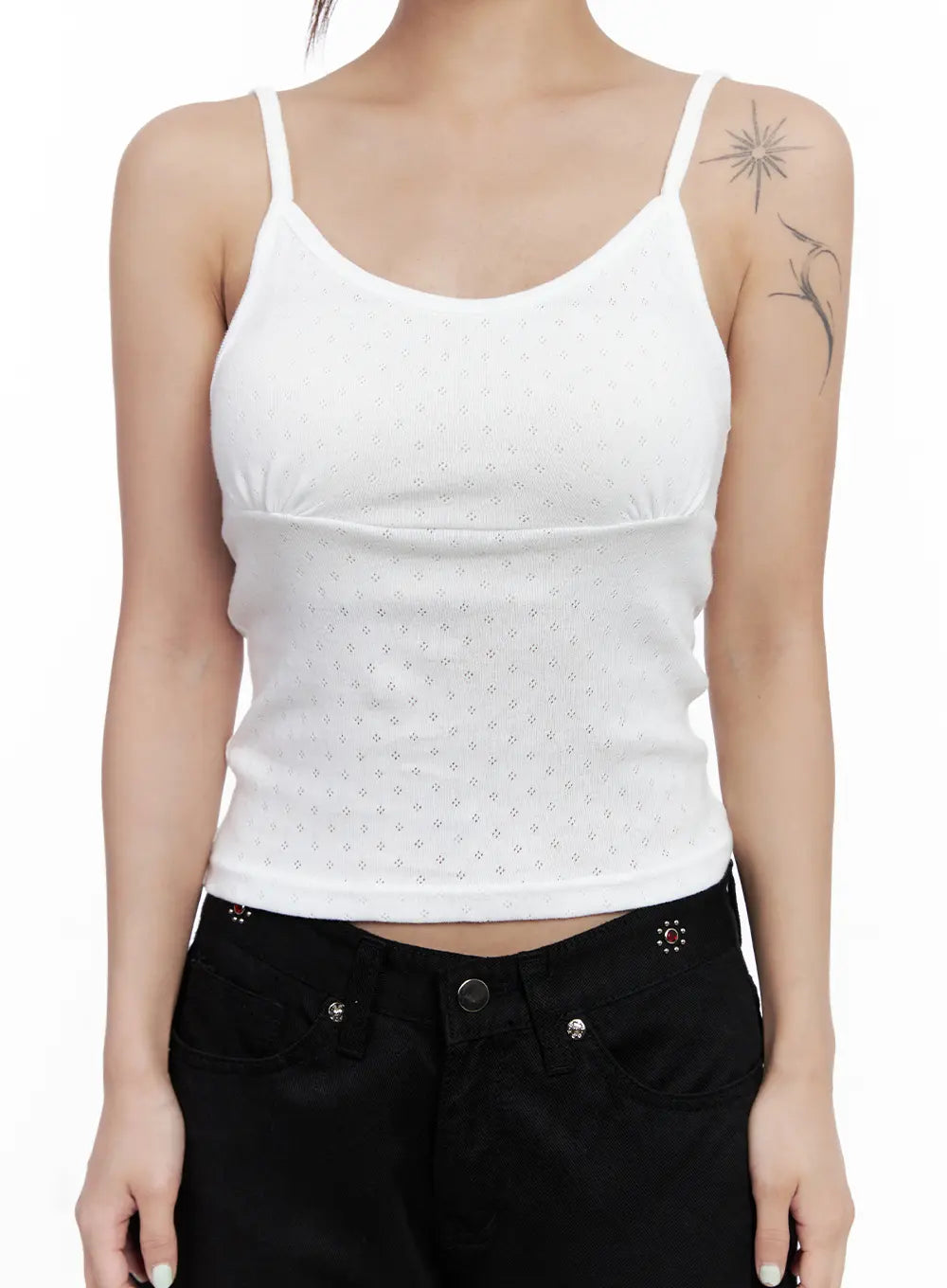 Shirred Tank Top CL511