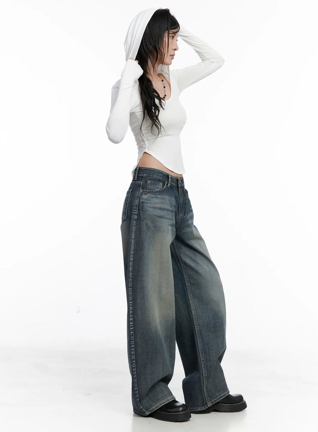 Nellie Baggy Jeans CS526
