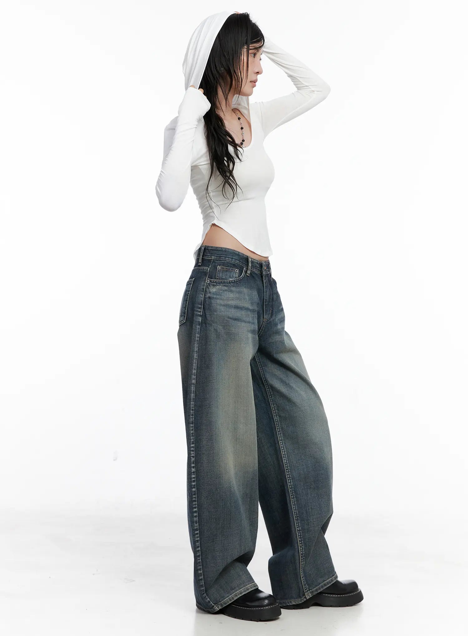 Nellie Baggy Jeans CS526