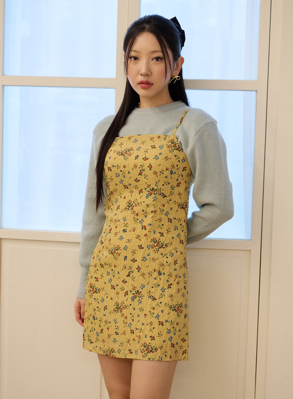 Ribbon-Shaped Earrings OD327