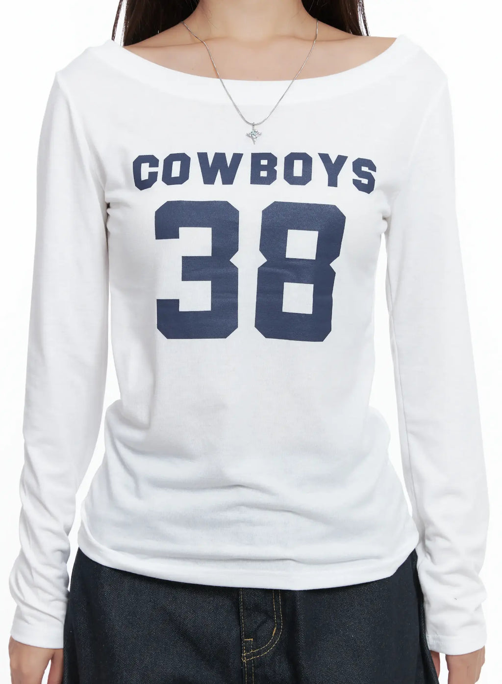 Cowboys Graphic Long Sleeve Tee CS503
