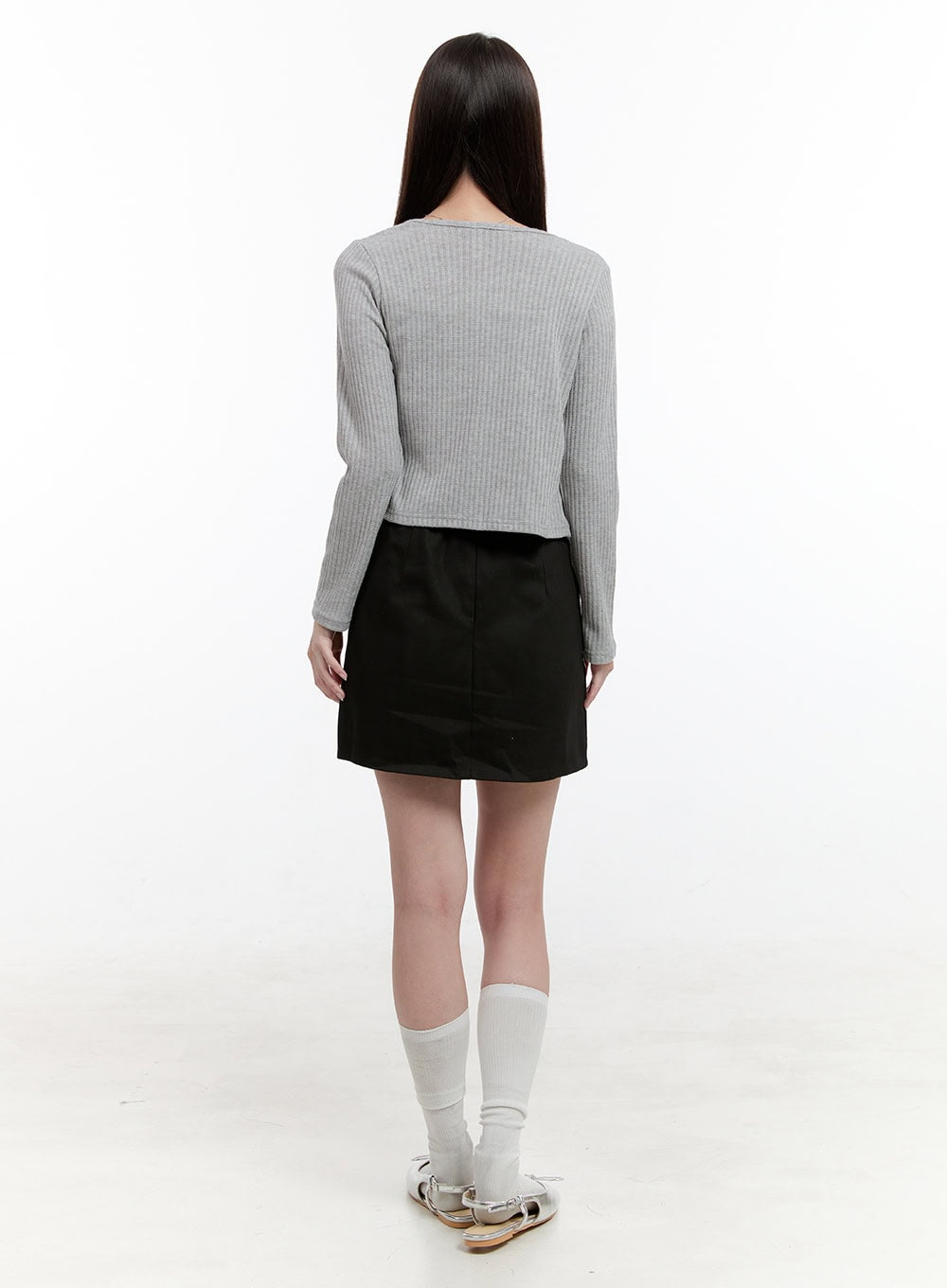 Ribboned Cami Top and Cardigan Set OG428