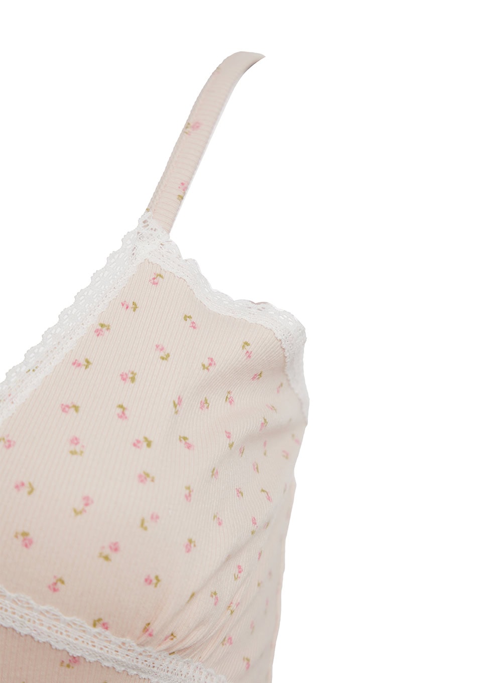 Soft Floral Lace Cami Top IA524