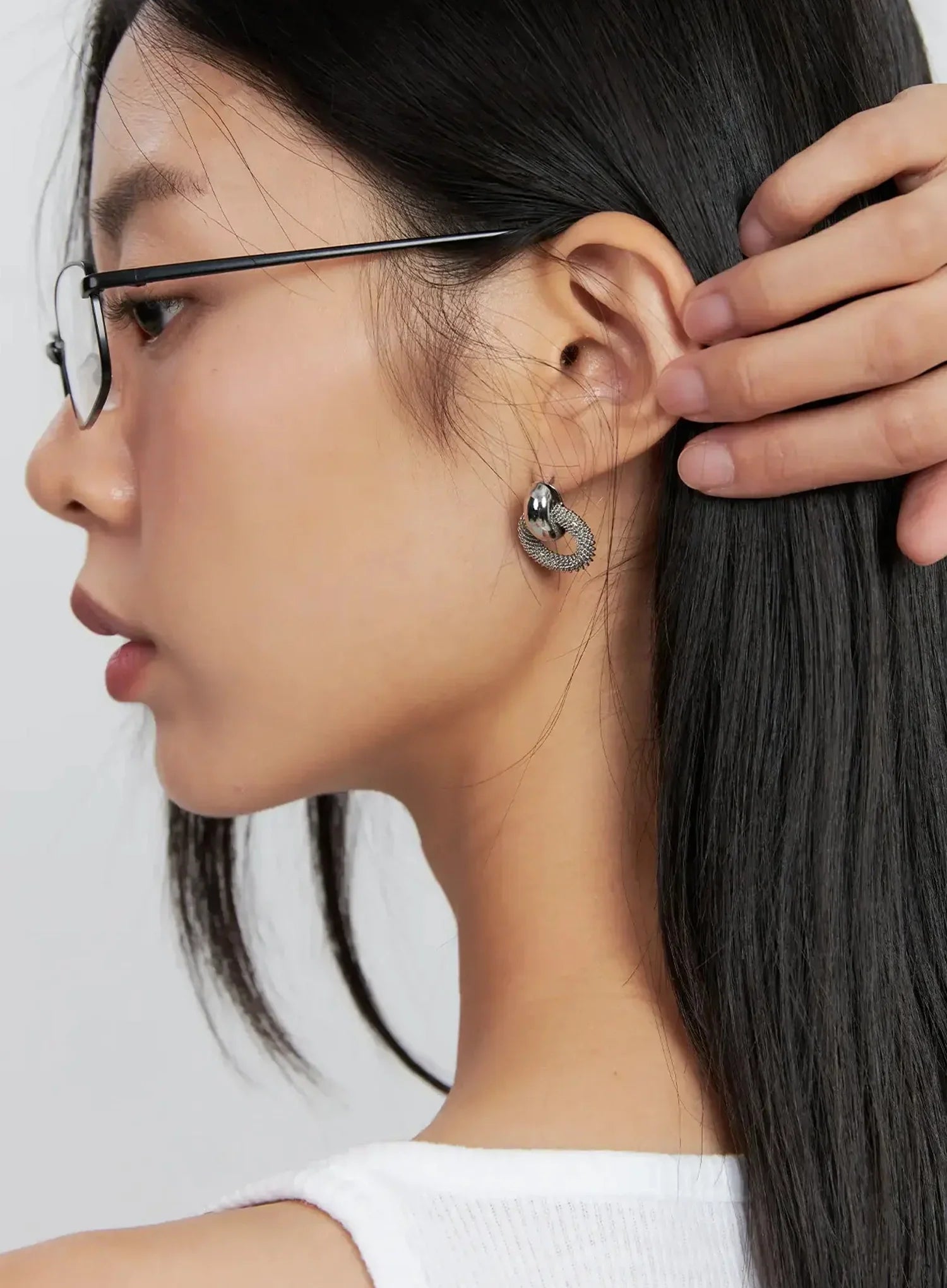 Dual Layer Earrings IS515