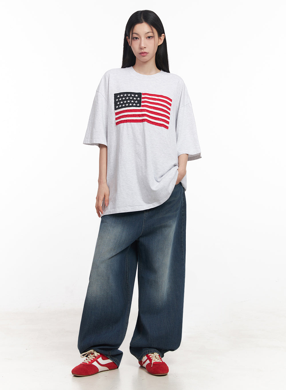 Cotton Patch Oversize T-Shirt IY516